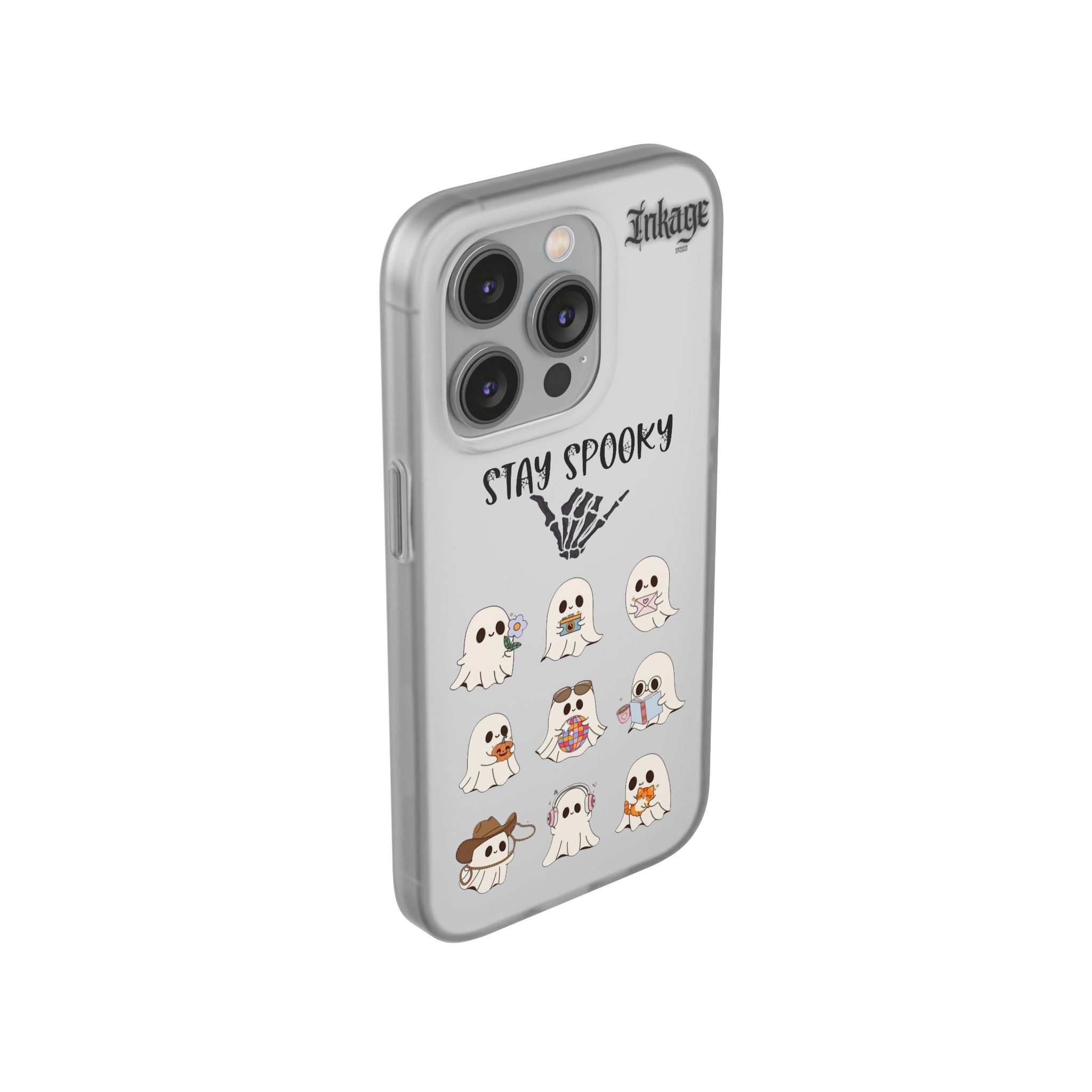Stay Spooky Clear Phone Cases (Season)