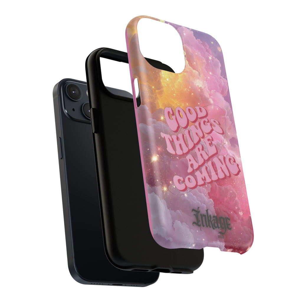 "Good Things Are Coming" with Tough Magnetic Phone Cases (Quote)