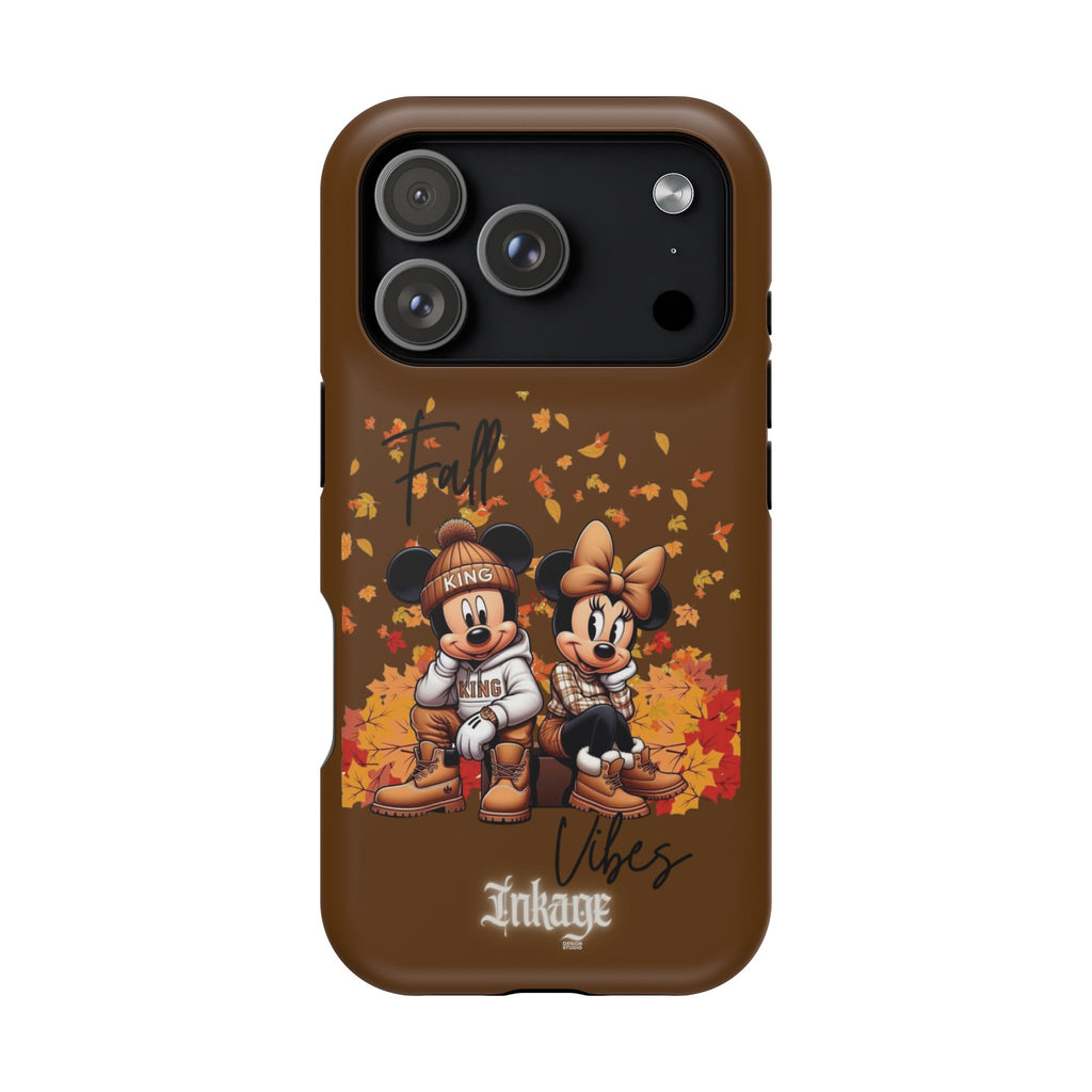 Mickey & Minnie Fall Vibes Magnetic iPhone Cases (Animation)