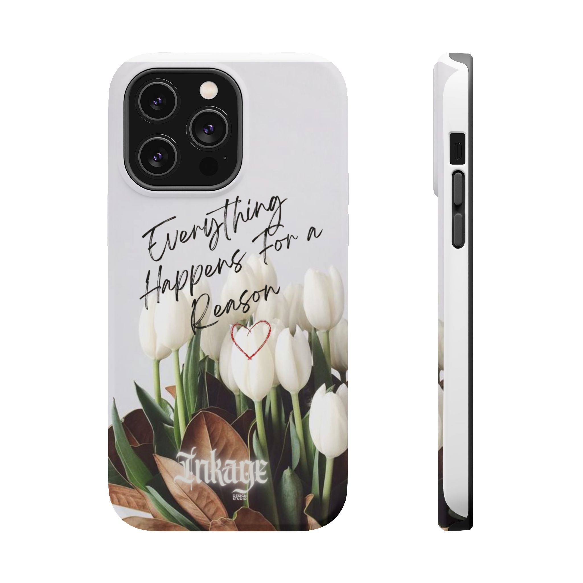 "Everything Happens for a Reason" Magnetic Phone Cases (Quote)