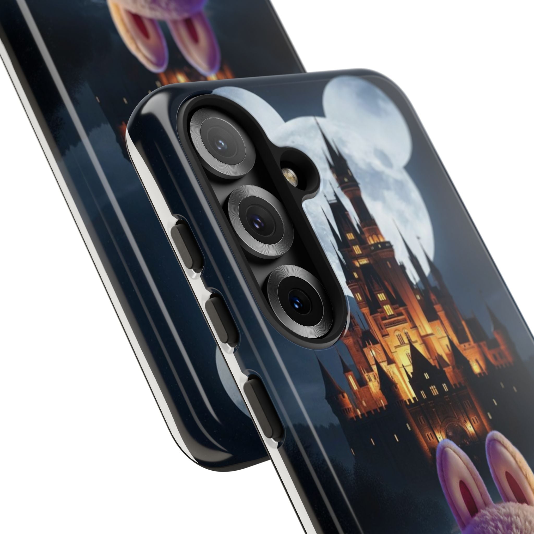 Labubu Halloween On Disney Boat Tough Phone Cases (Season, Animation)