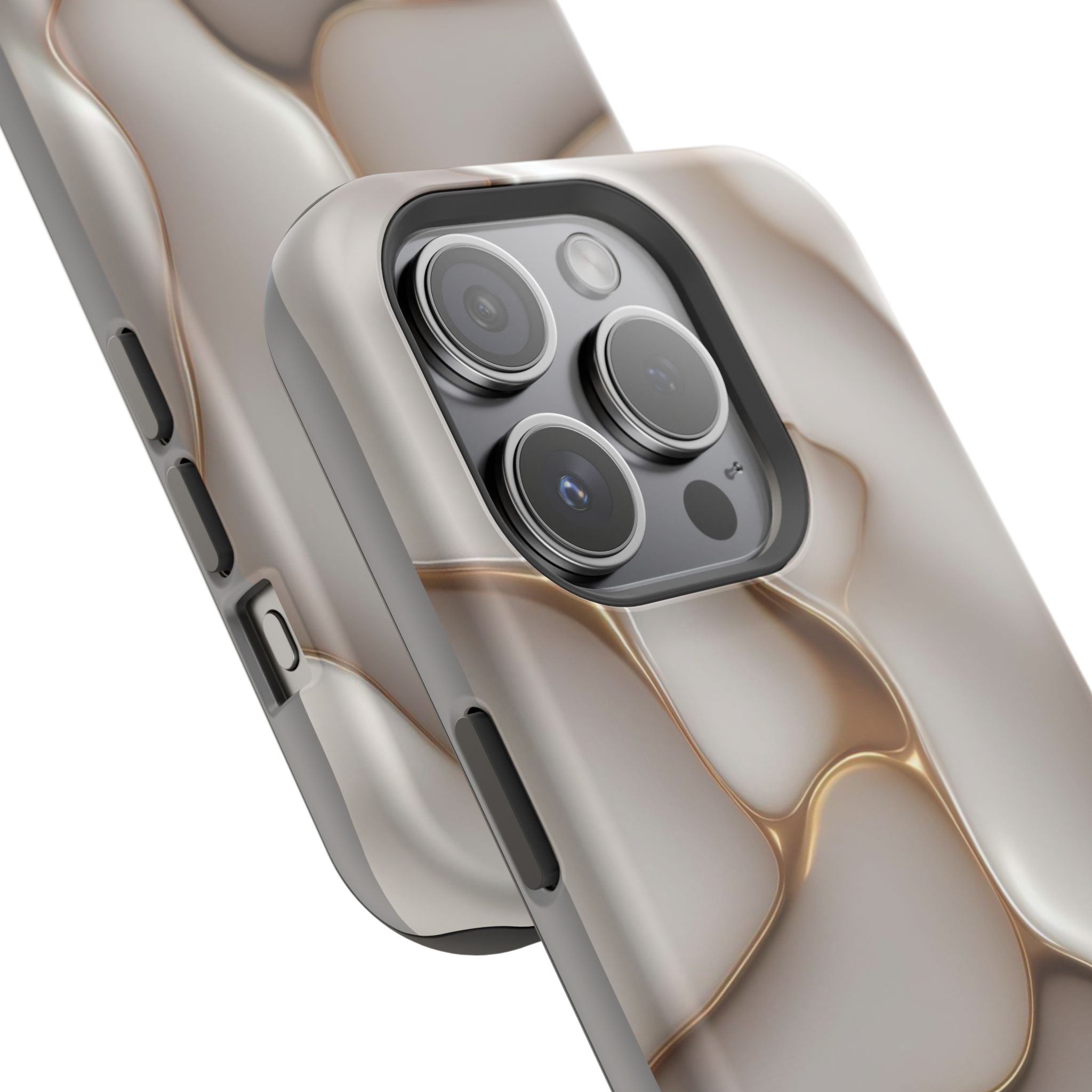 Golden Flow Magnetic Phone Cases (Minimal)