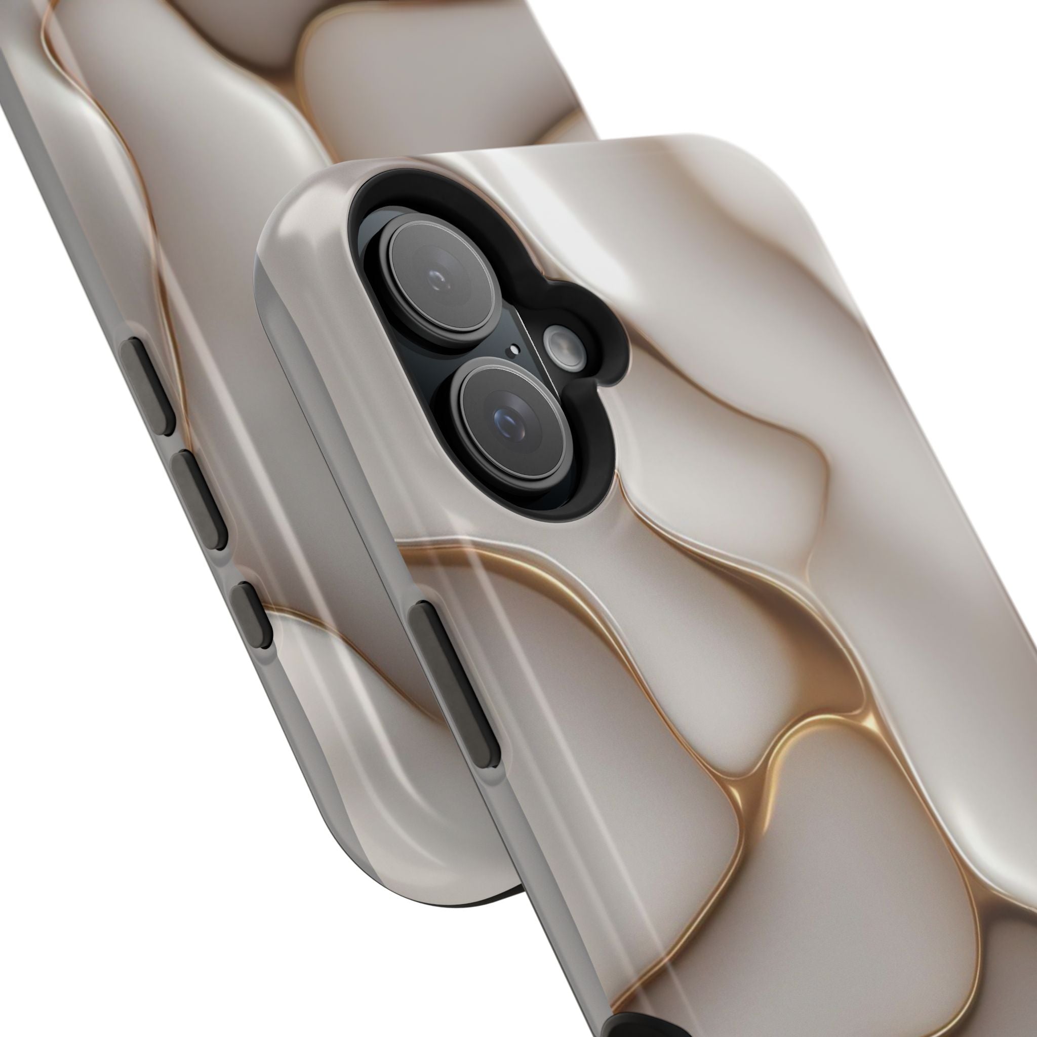 Golden Flow Magnetic Phone Cases (Minimal)