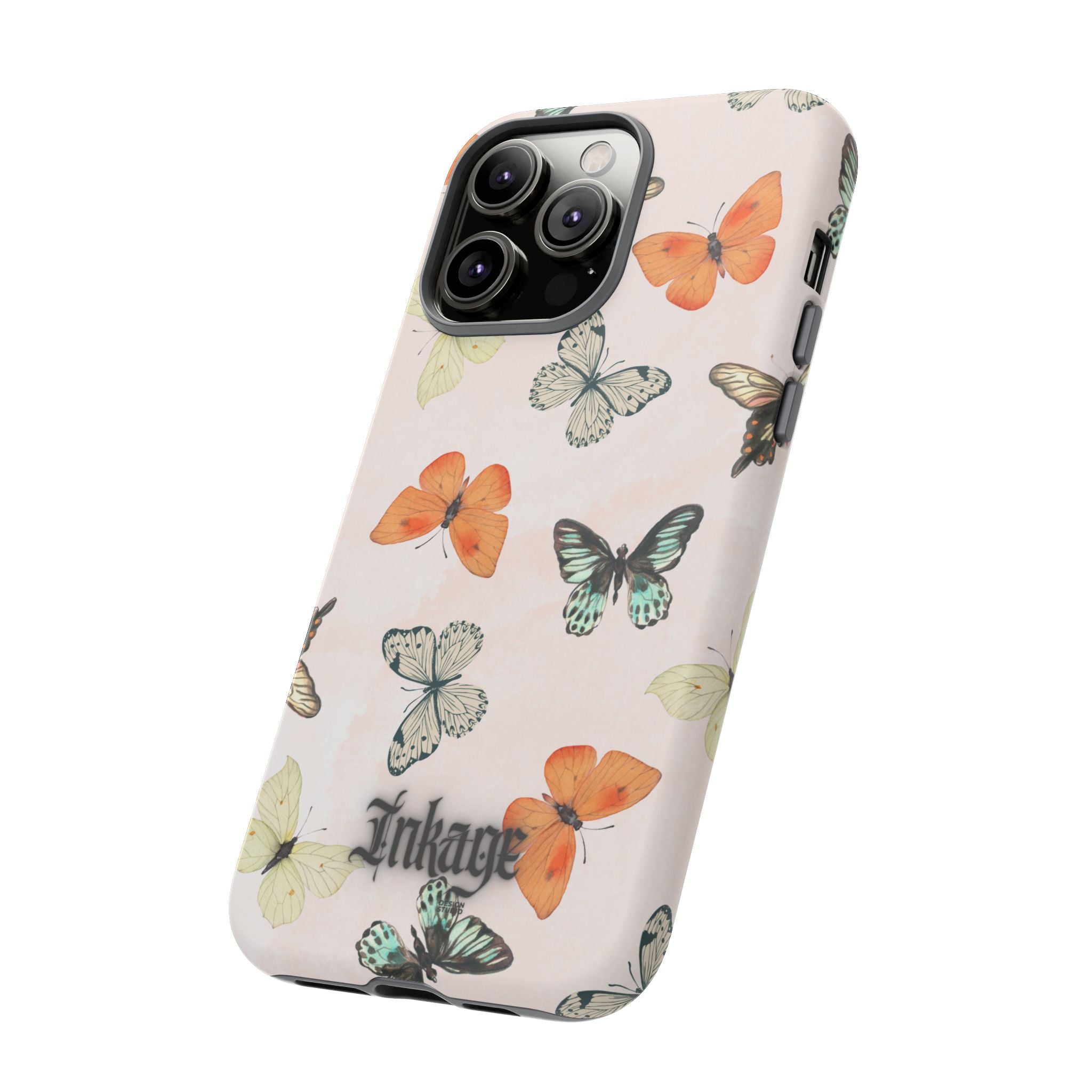 Color Butterfly Tough Phone Case (Minimal)
