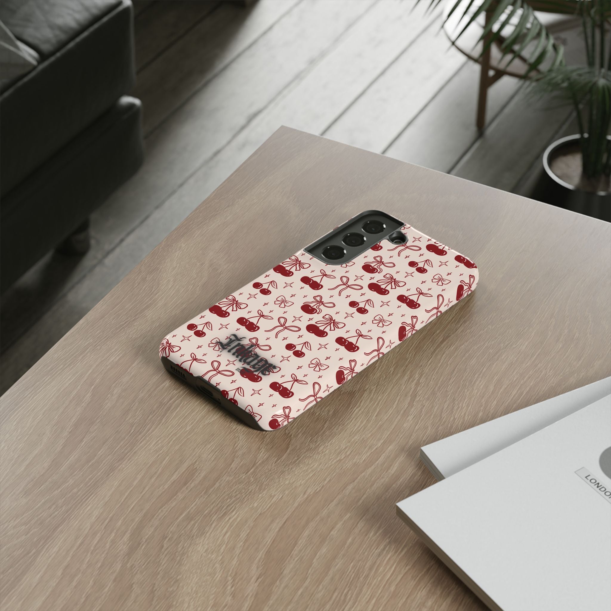 Cherry Blossom Tough Phone Cases (Minimal)