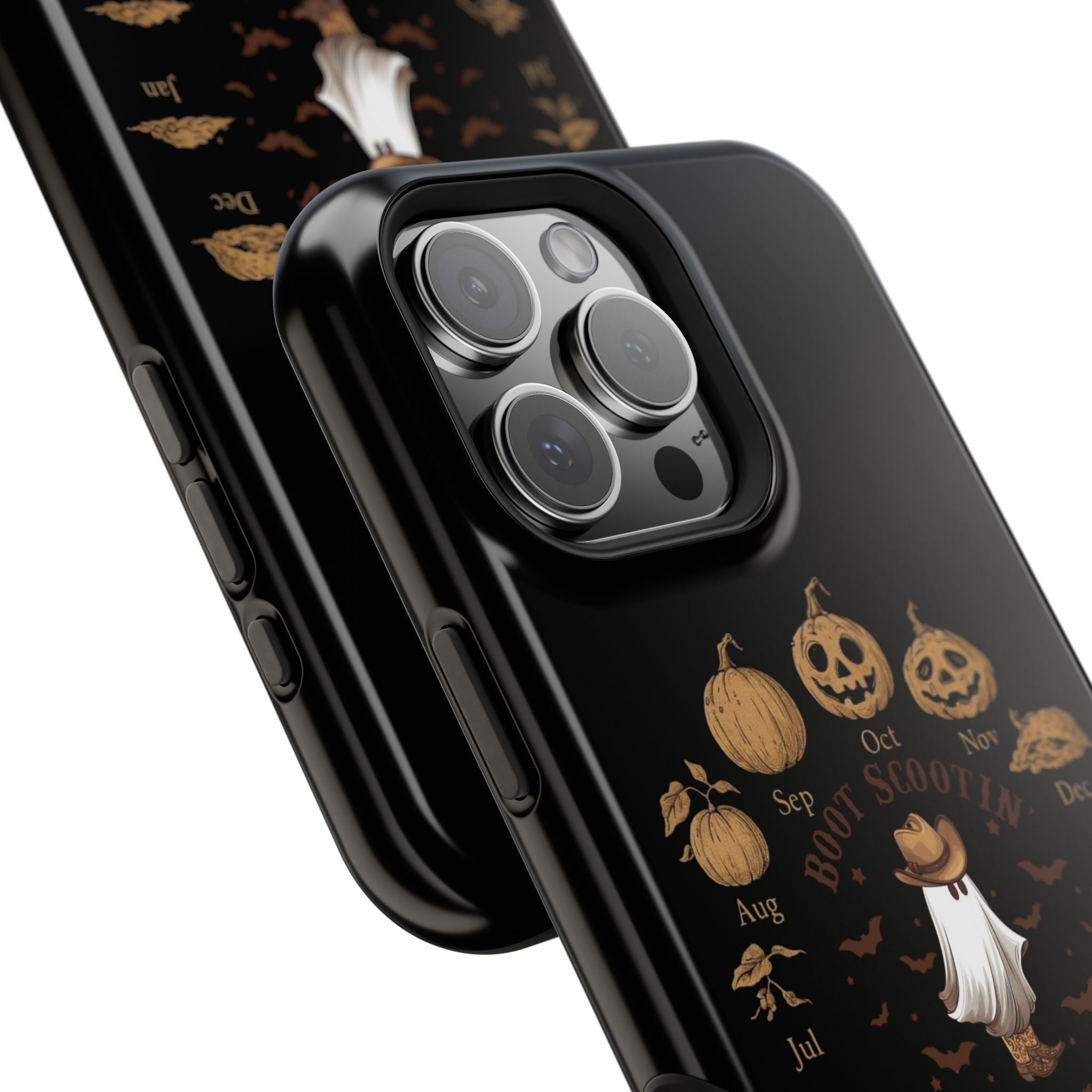 Spooky Boot Halloween Pumpkin Magnetic Phone Cases (Season)