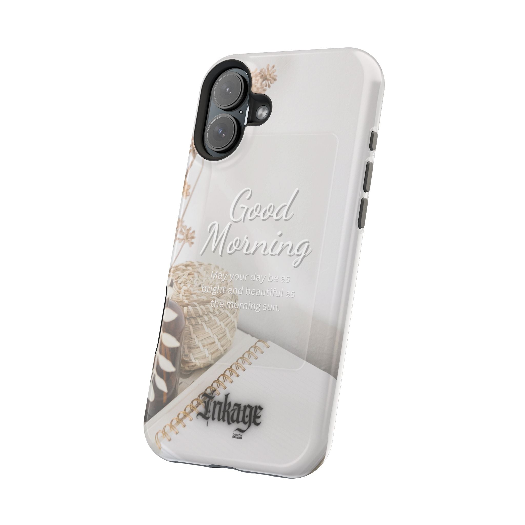 "Good Morning" Magnetic Phone Cases (Quote)