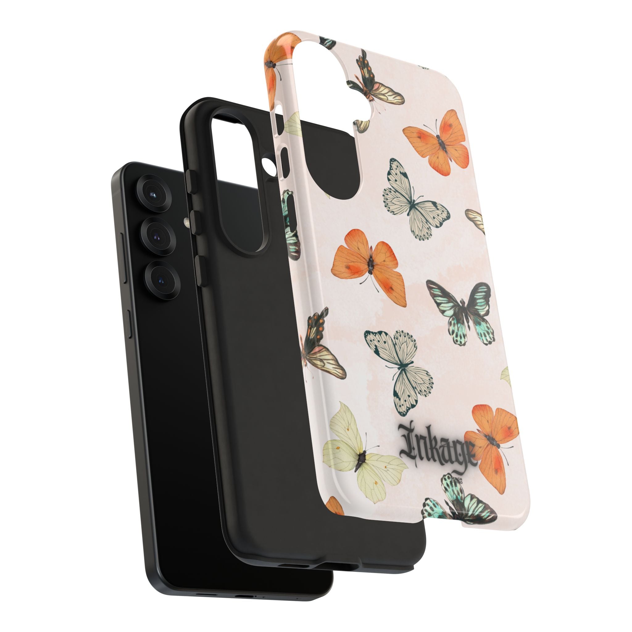 Color Butterfly Tough Phone Case