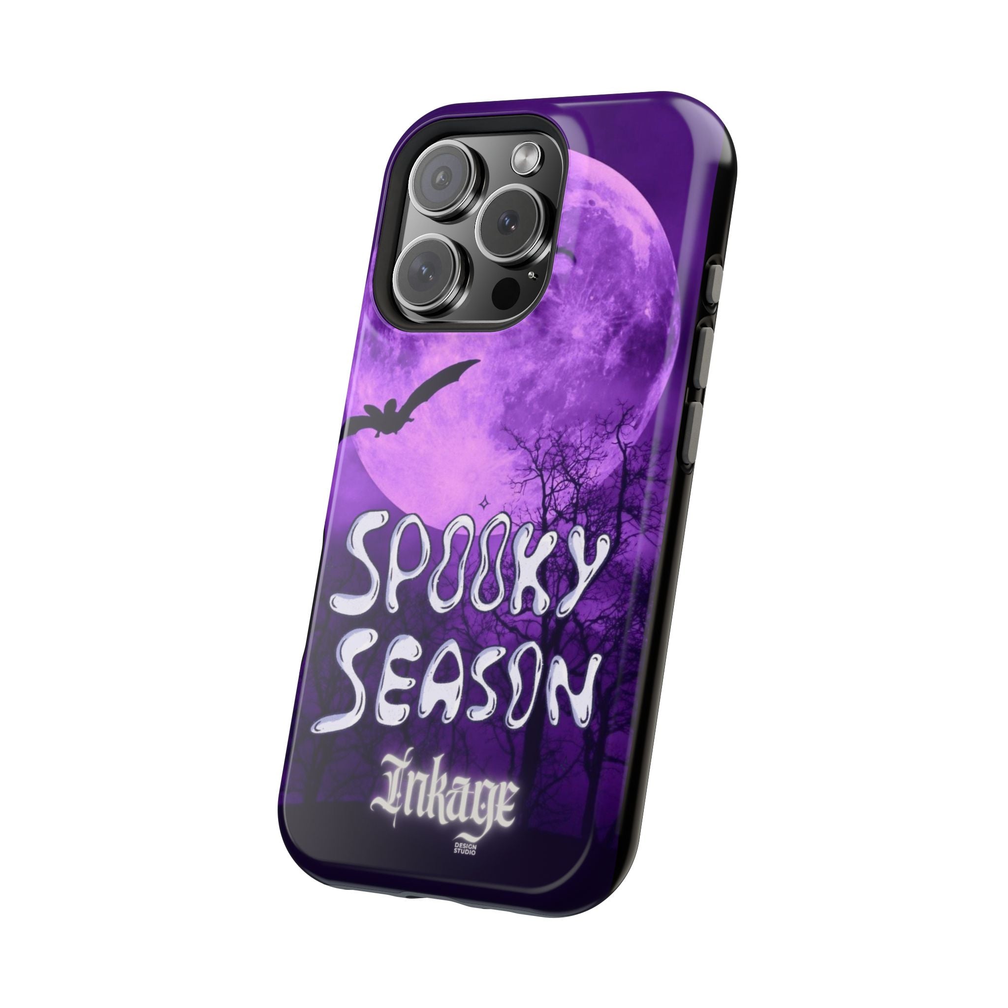 Purple Spooky Season Magnetic Phone Cases (Season)
