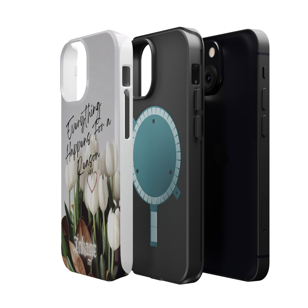"Everything Happens for a Reason" Magnetic Phone Cases (Quote)