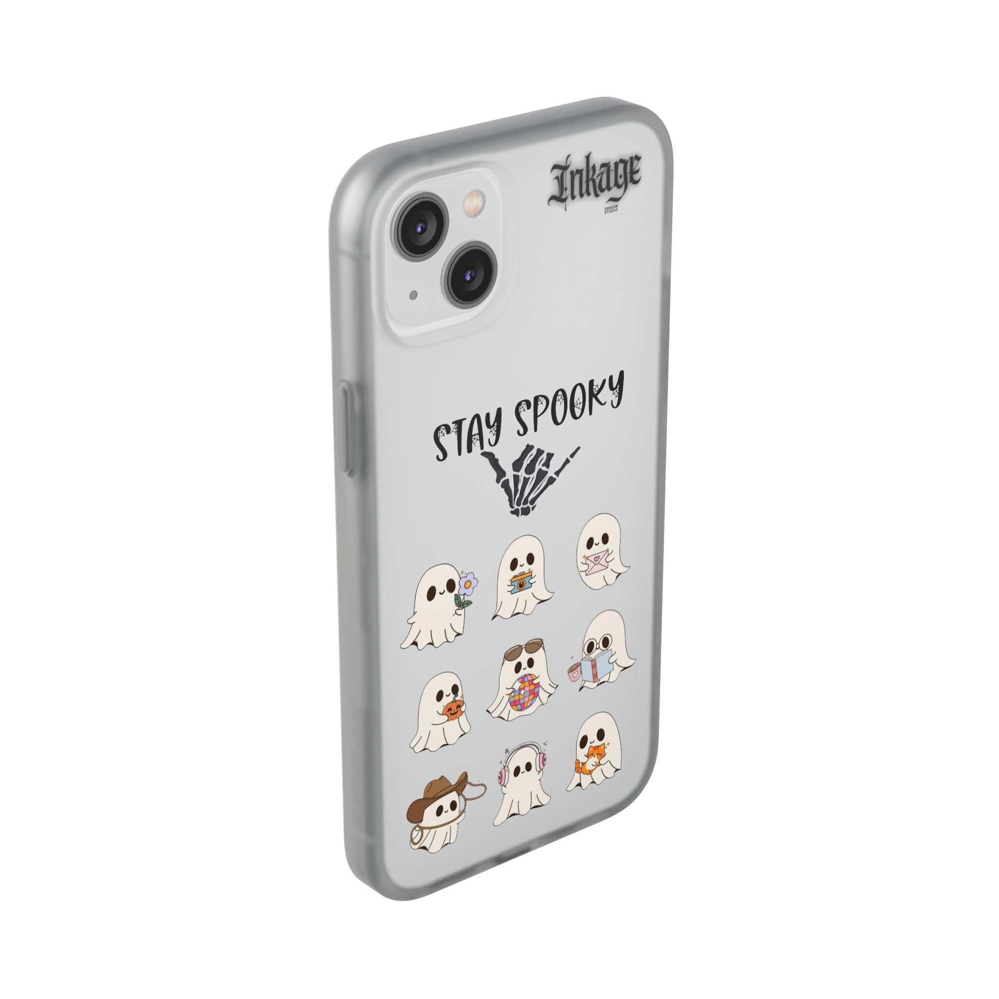 Stay Spooky Clear Phone Cases (Season)