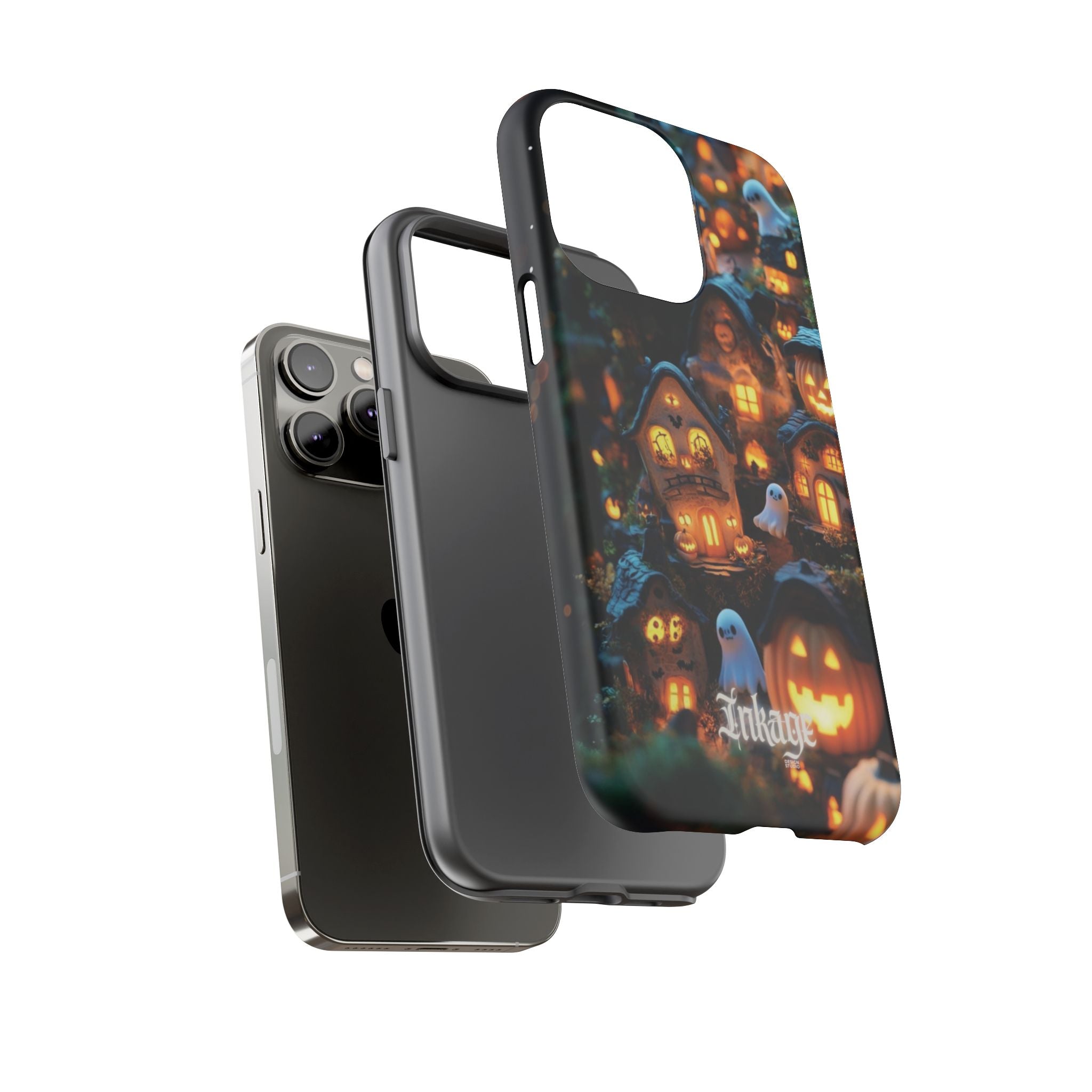 Spooky Pumpkin Village Tough Phone Cases (Season)