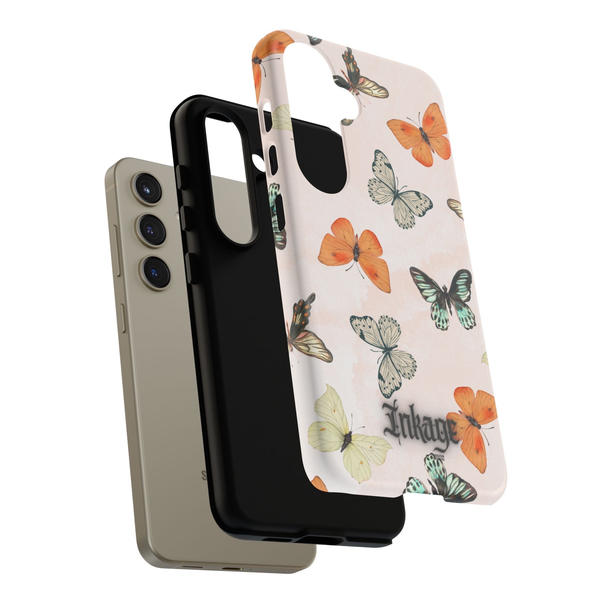 Color Butterfly Tough Phone Case