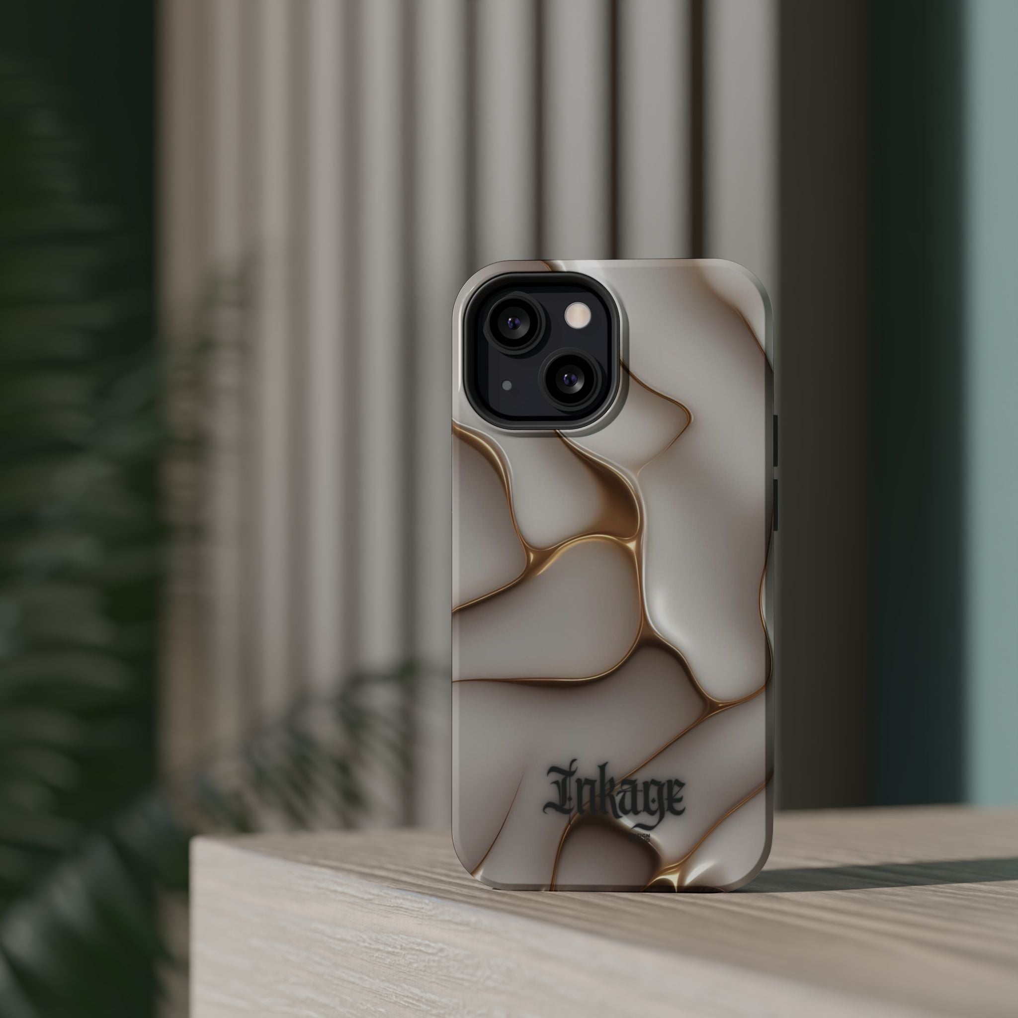 Golden Flow Magnetic Phone Cases (Minimal)