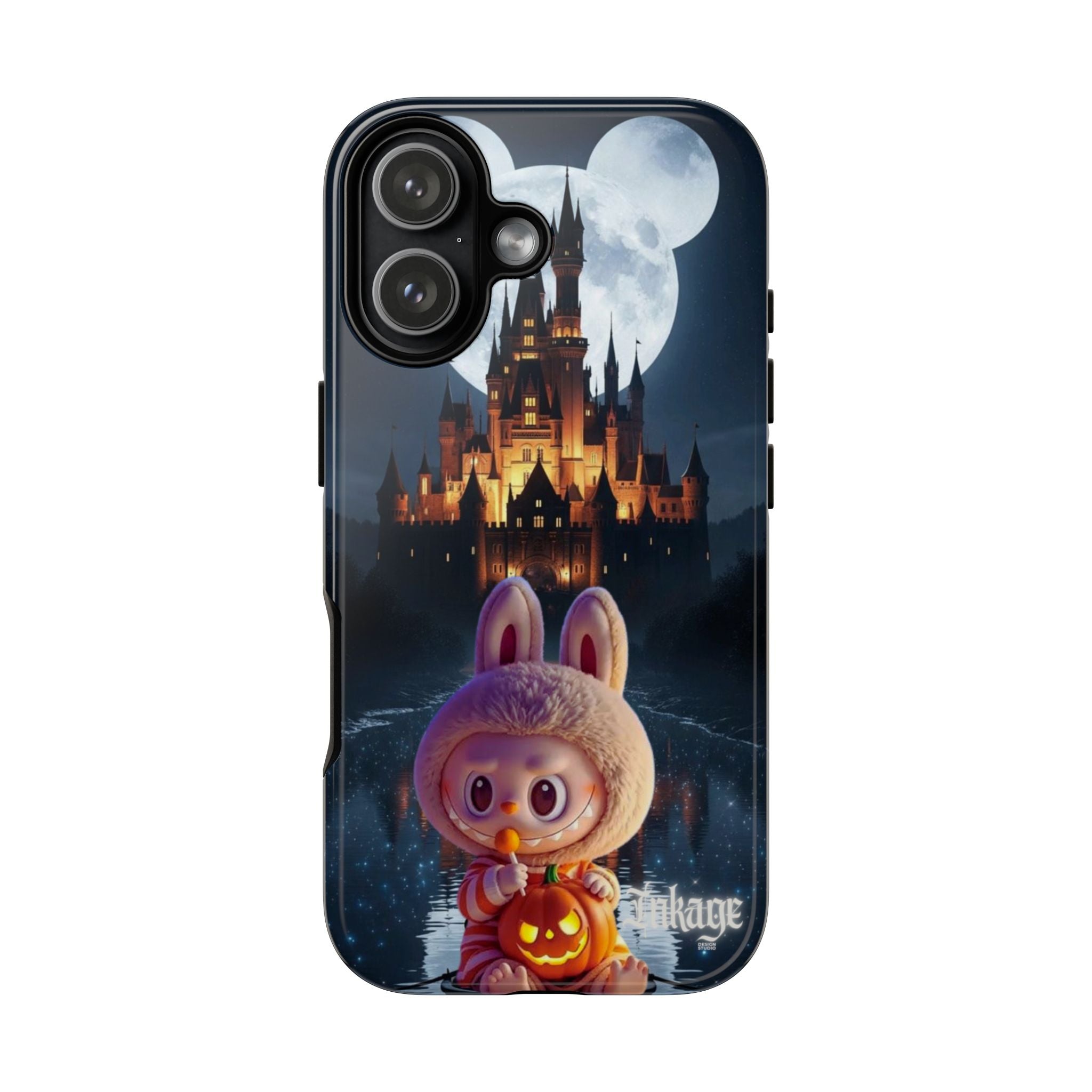 Labubu Halloween On Disney Boat Tough Phone Cases (Season, Animation)