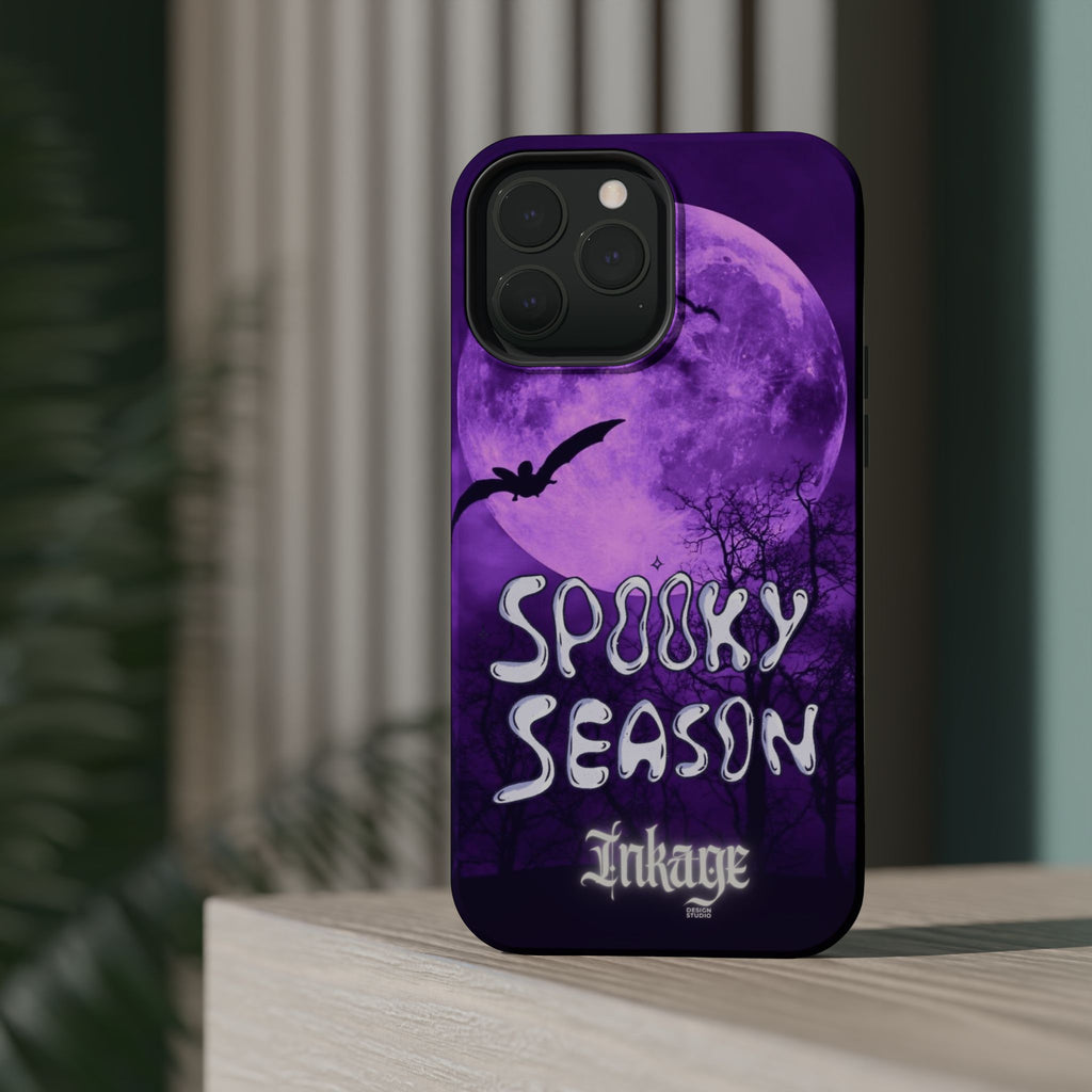 Purple Spooky Season Magnetic Phone Cases (Season)