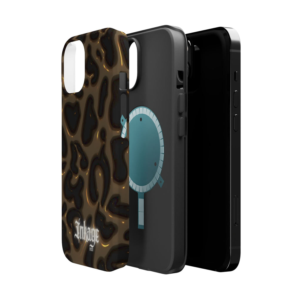 Leopard Print Magnetic Phone Cases (Minimal)
