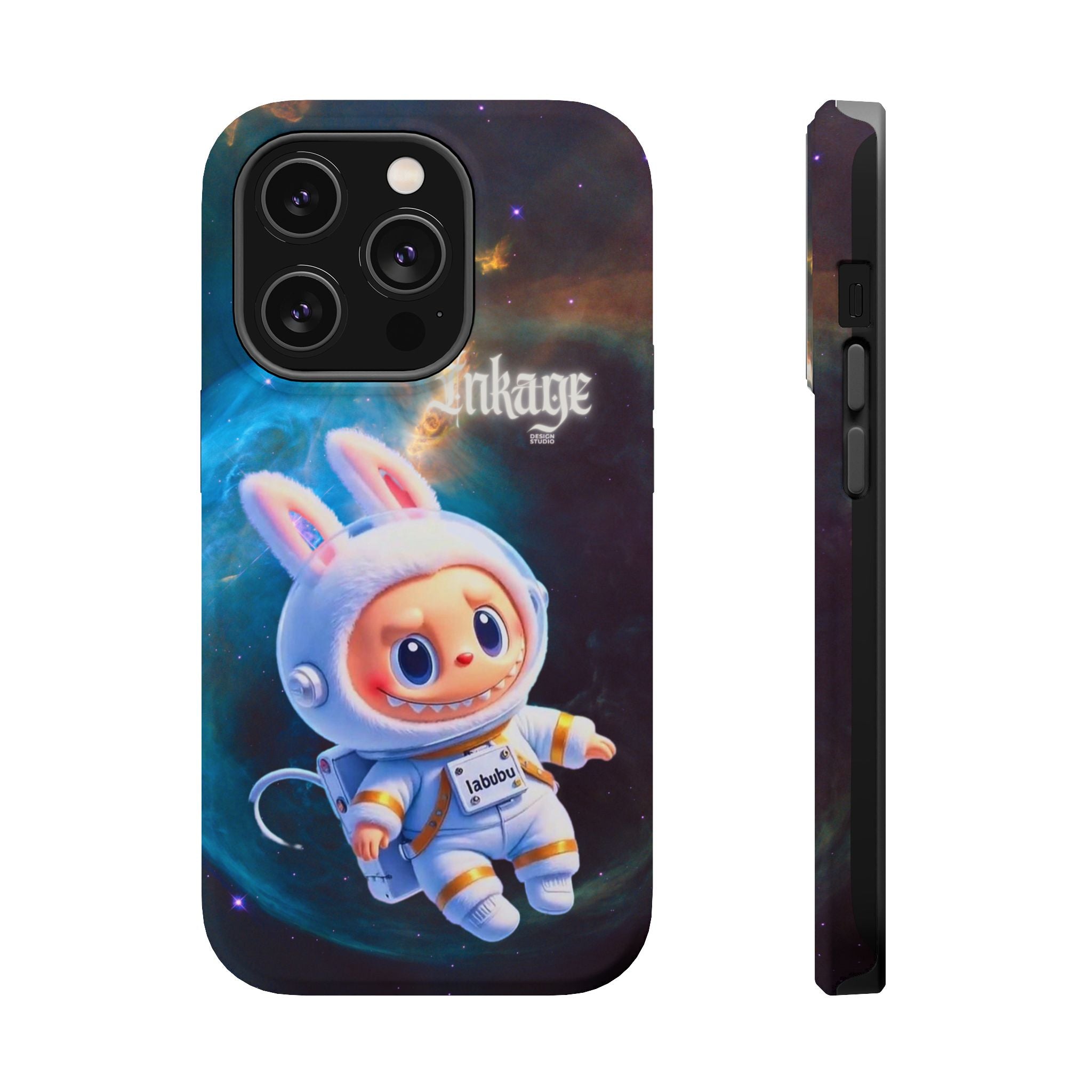 Labubu Astronaut Magnetic Phone Cases (Animation)
