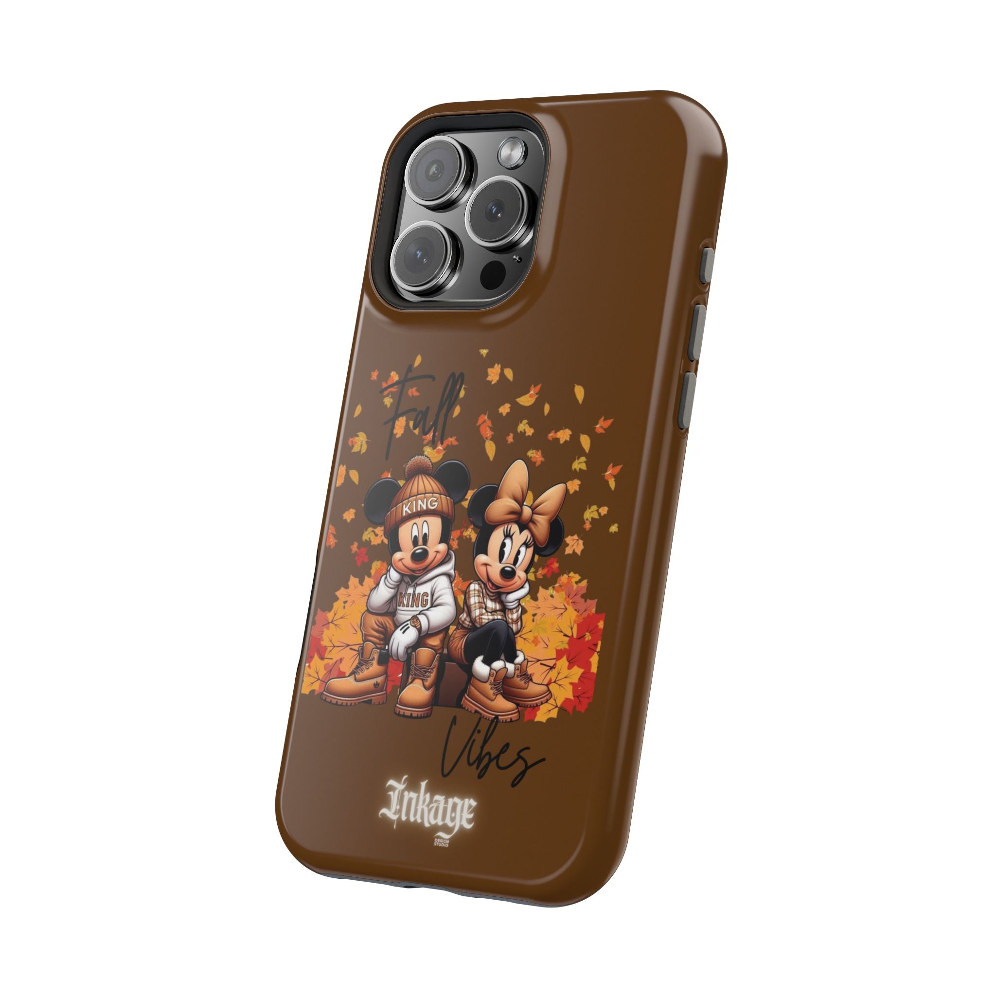 Mickey & Minnie Fall Vibes Magnetic iPhone Cases (Animation)