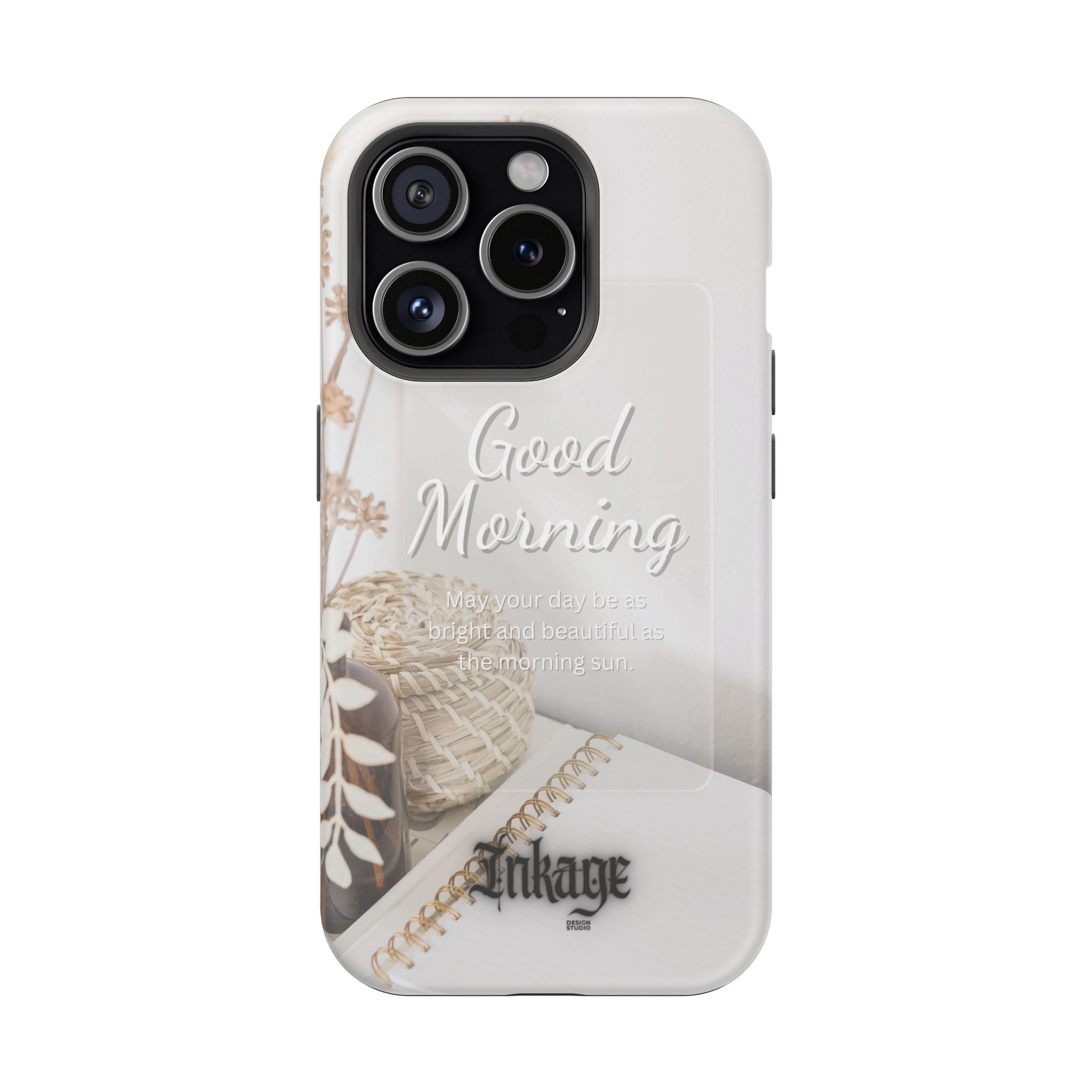 "Good Morning" Magnetic Phone Cases (Quote)