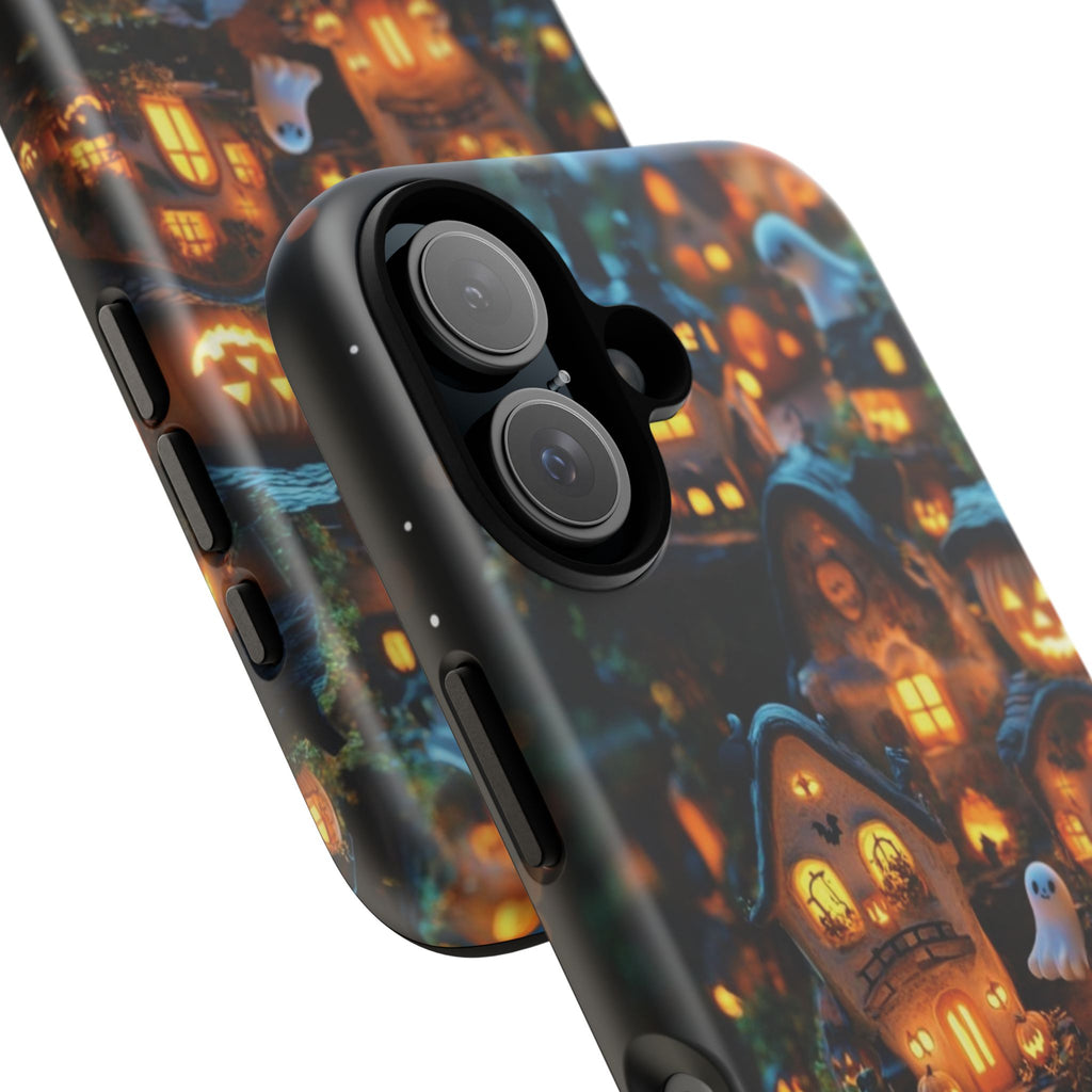 Spooky Pumpkin Village Tough Phone Cases (Season)