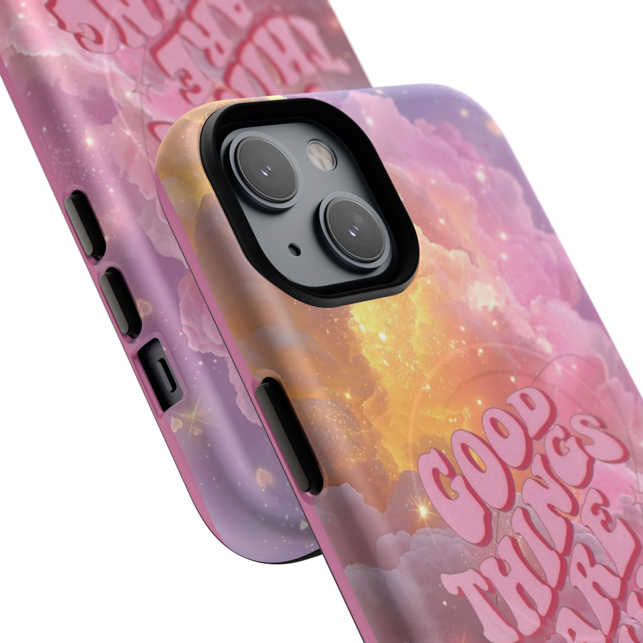 "Good Things Are Coming" with Tough Magnetic Phone Cases (Quote)