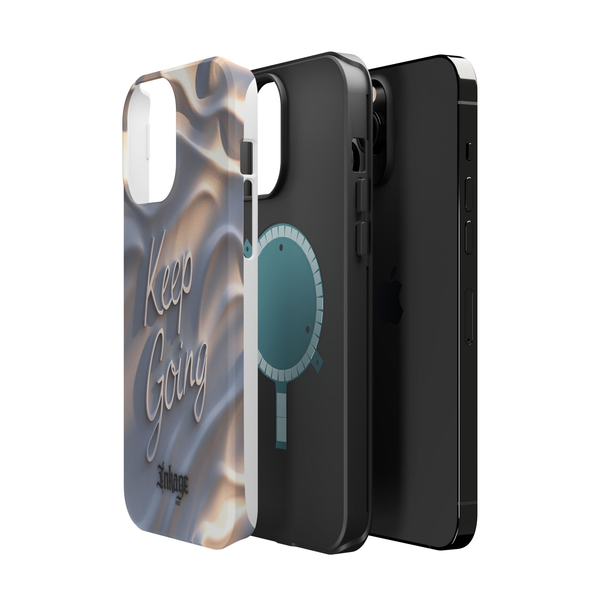 "Keep Going" Magnetic Phone Cases (Quote)