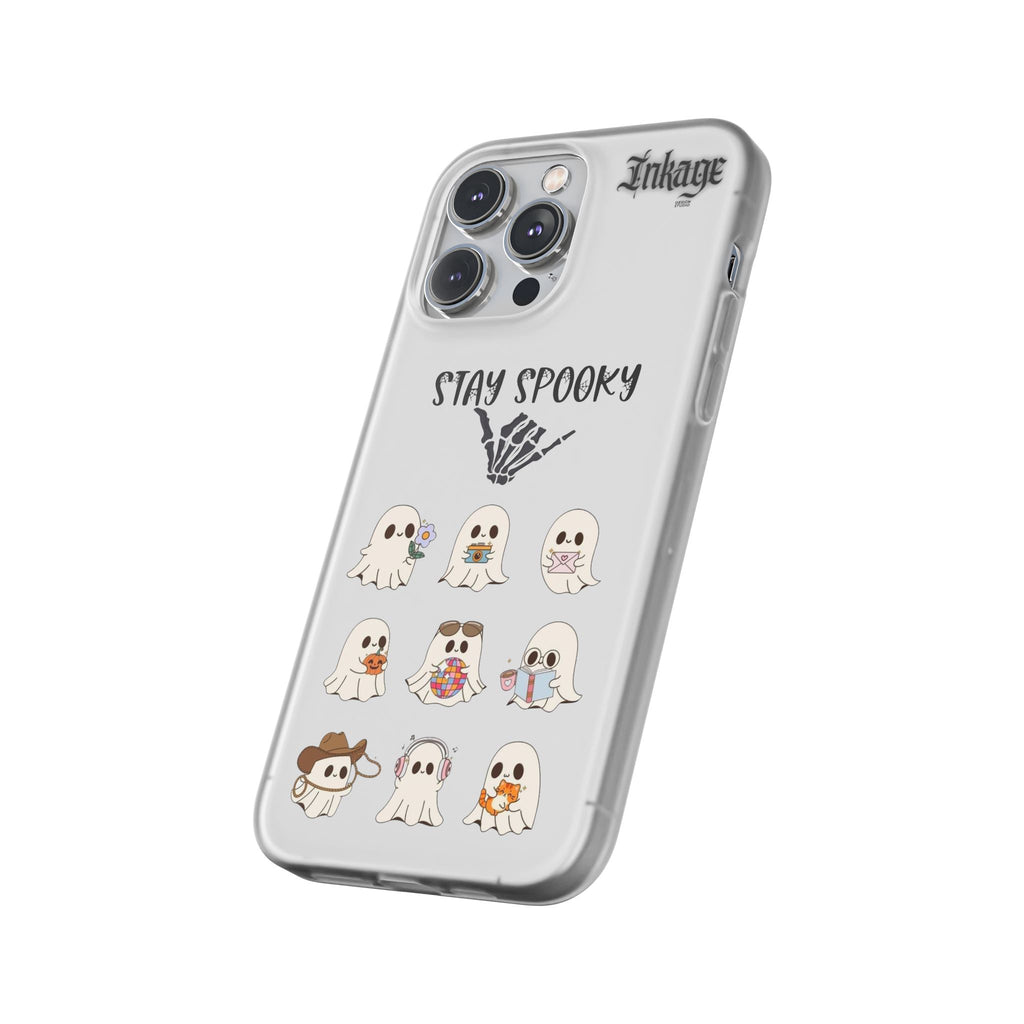 Stay Spooky Clear Phone Cases (Season)