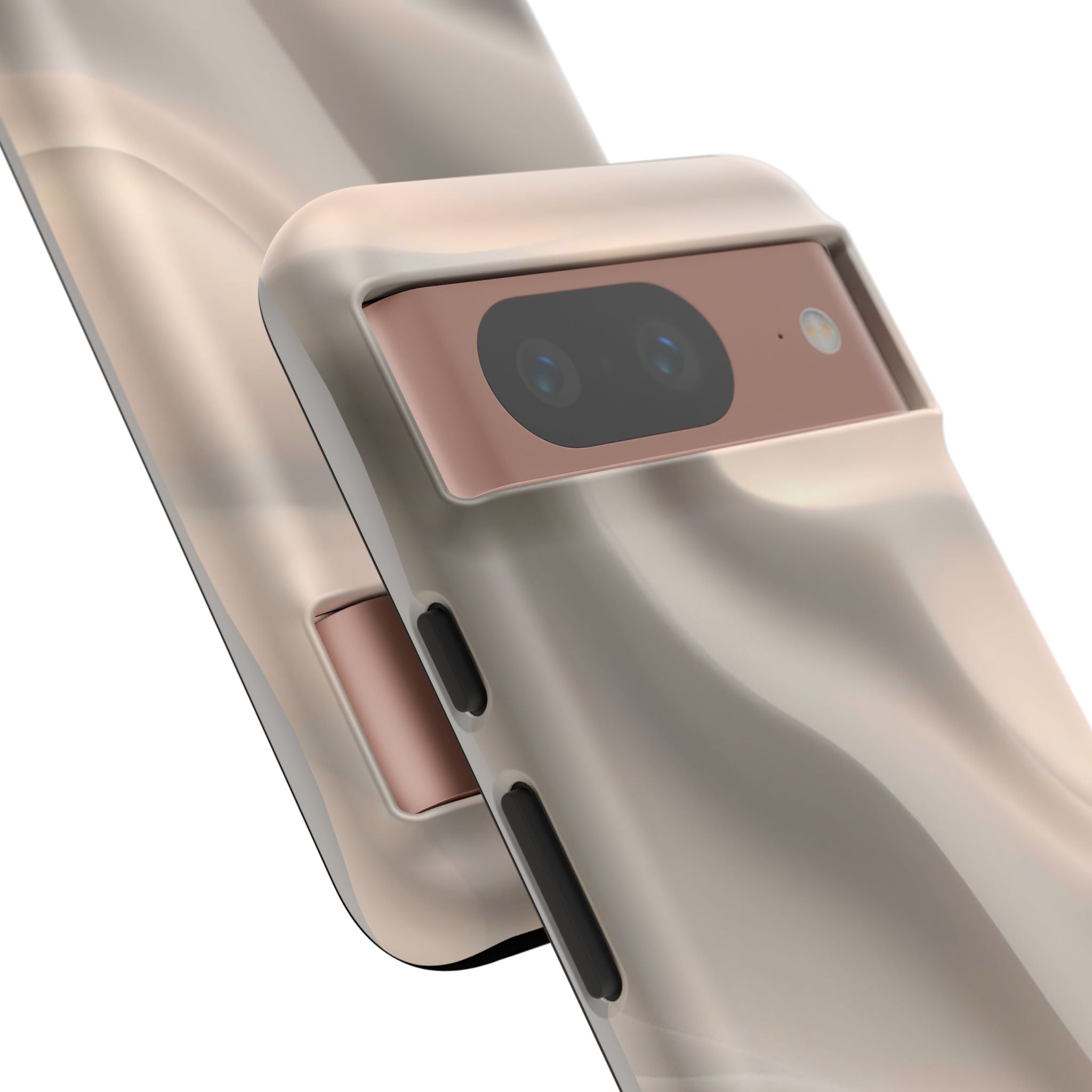 Beige Wavy Flow Tough Phone Case (Minimal)