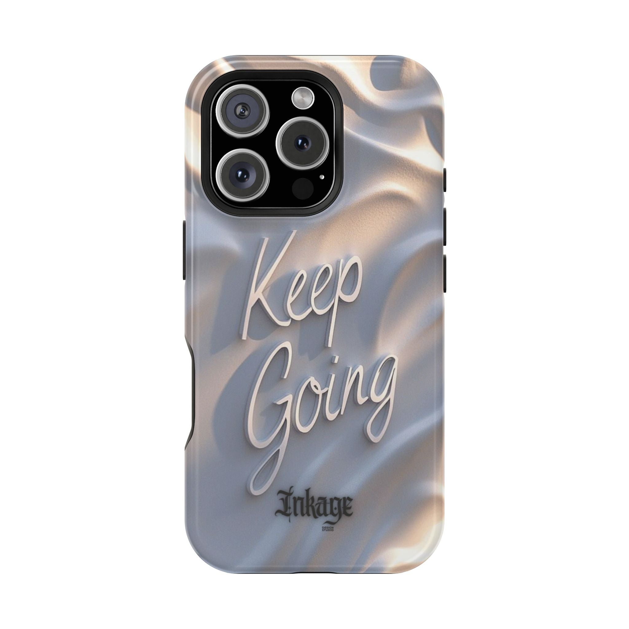 "Keep Going" Magnetic Phone Cases (Quote)