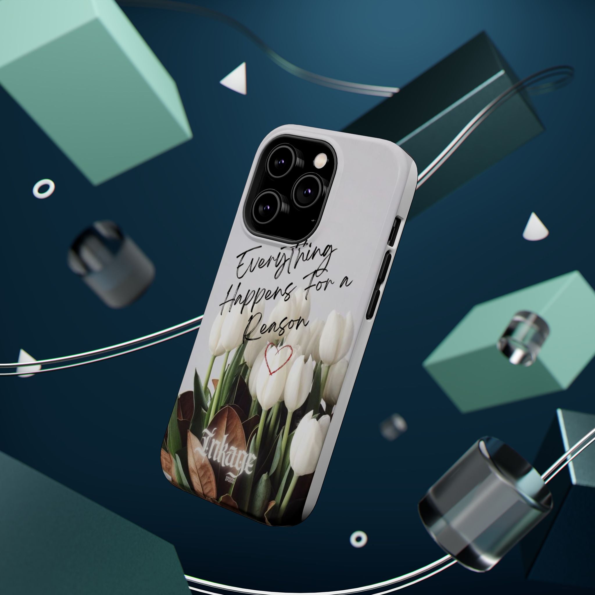 "Everything Happens for a Reason" Magnetic Phone Cases (Quote)