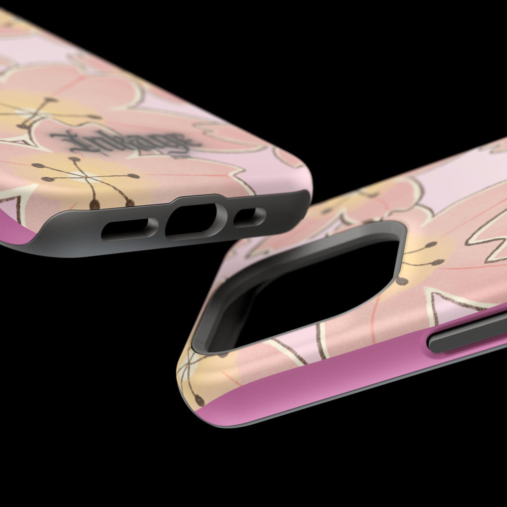 Charming Floral Magnetic Phone Cases (Minimal)