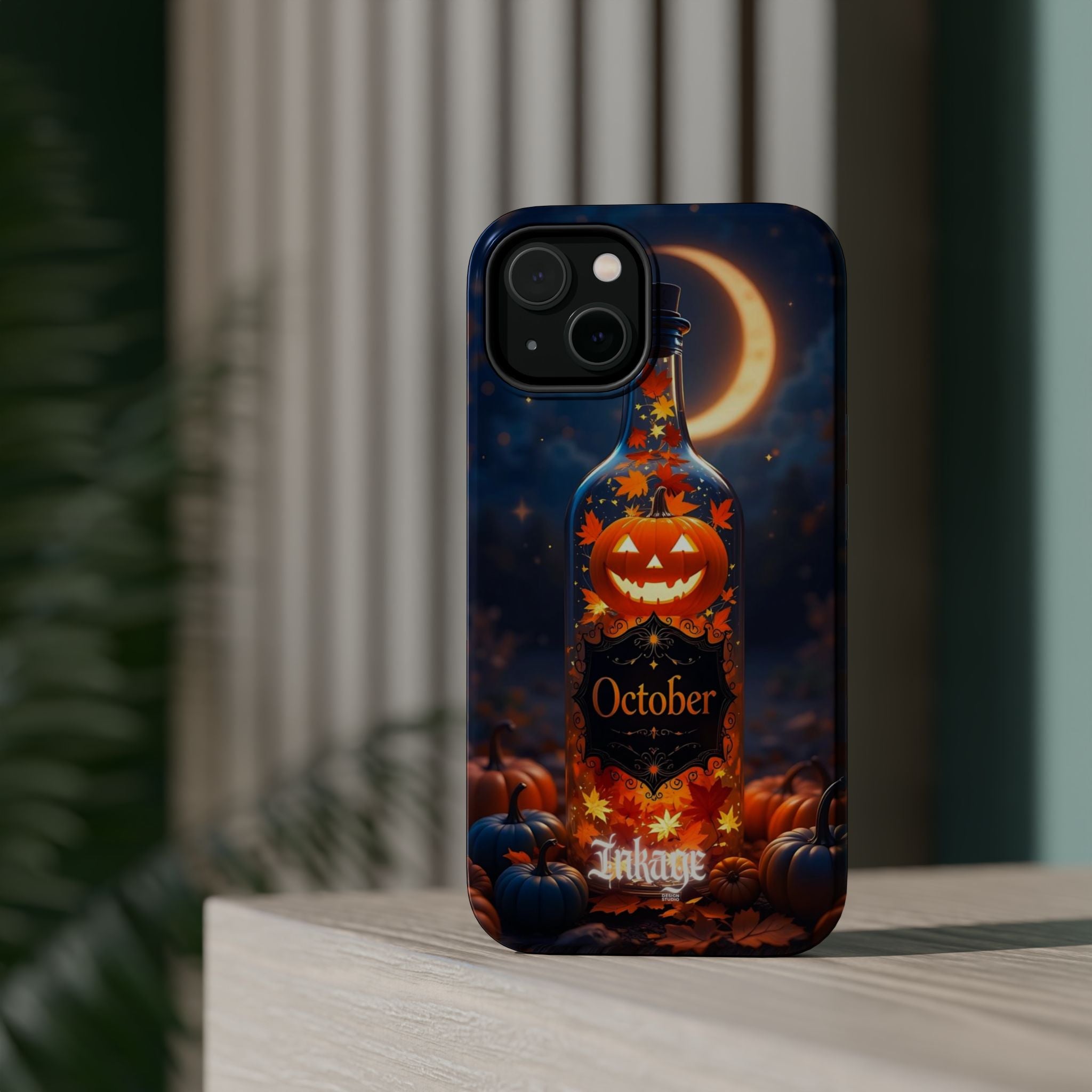 October Glass Bottle Magnetic Phone Cases (Season)