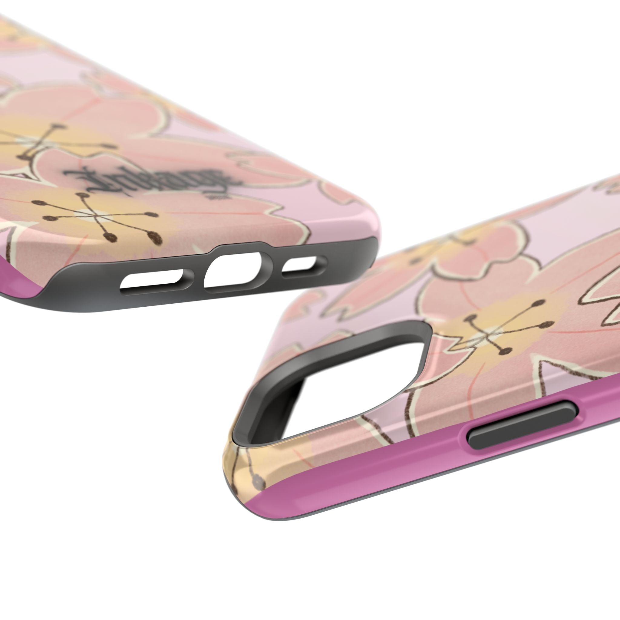 Charming Floral Magnetic Phone Cases (Minimal)