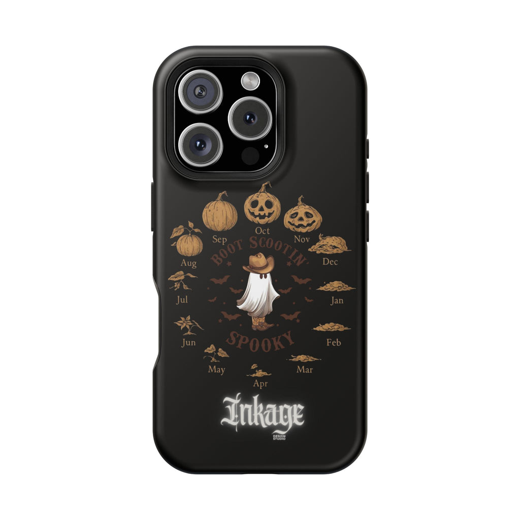 Spooky Boot Halloween Pumpkin Magnetic Phone Cases (Season)
