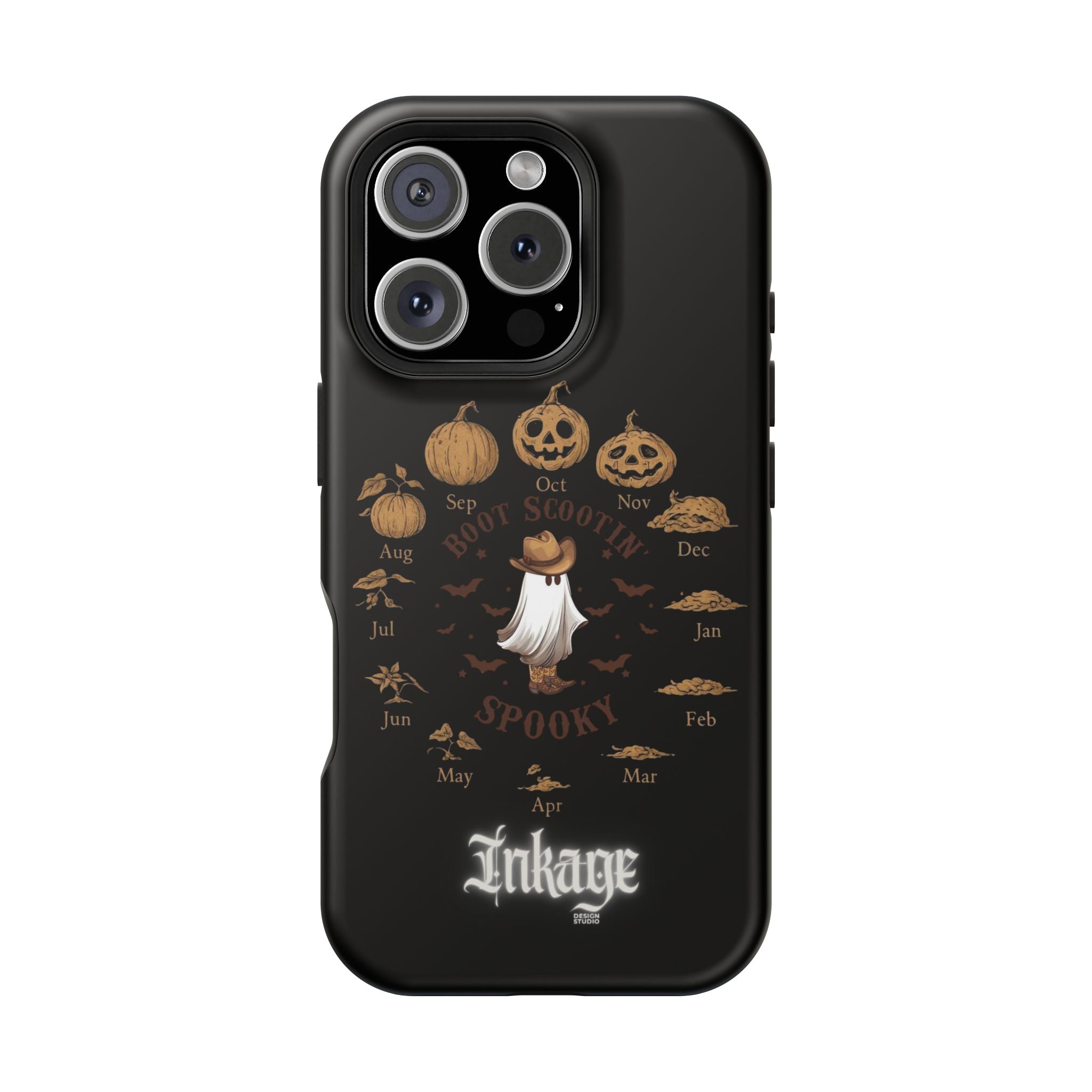 Spooky Boot Halloween Pumpkin Magnetic Phone Cases (Season)
