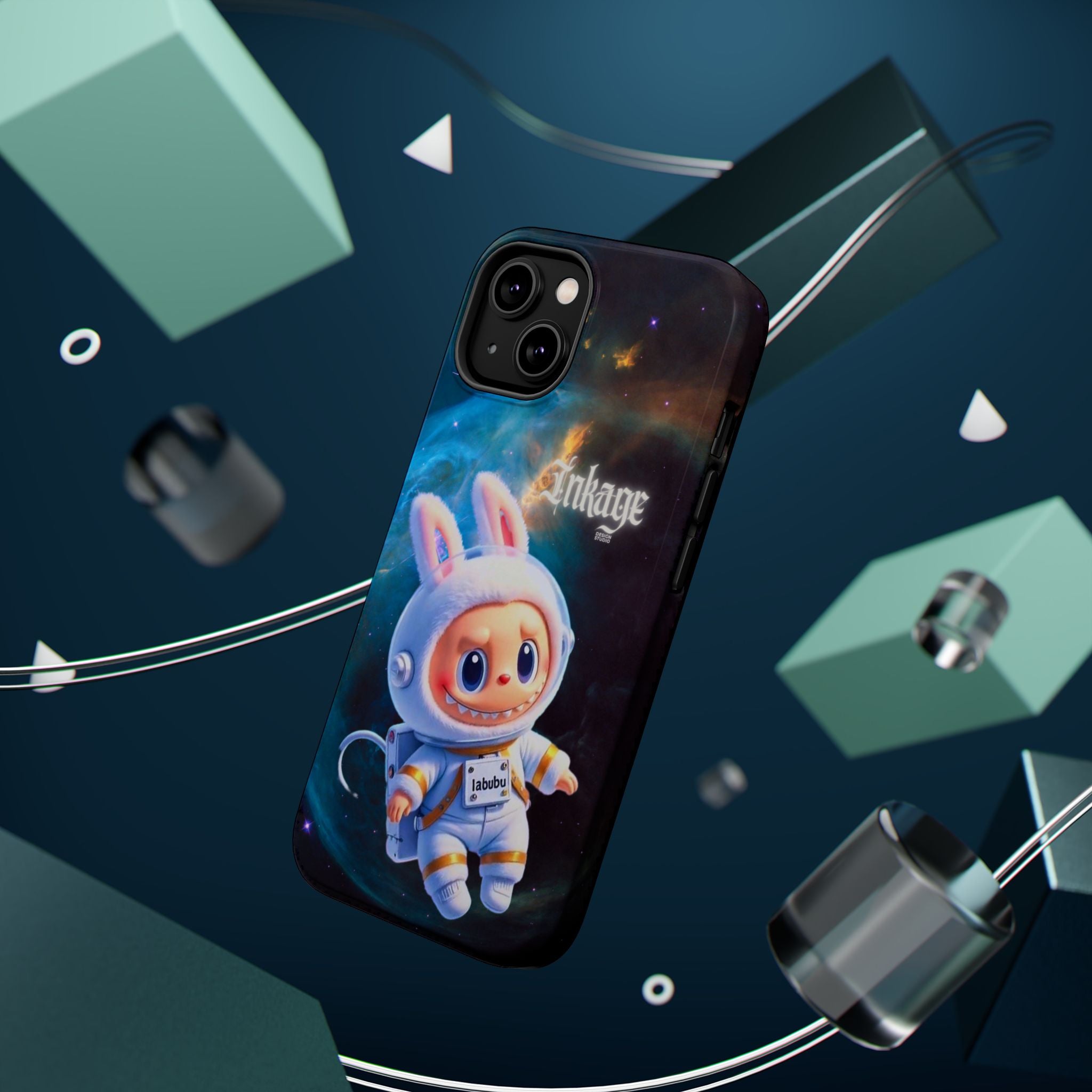 Labubu Astronaut Magnetic Phone Case