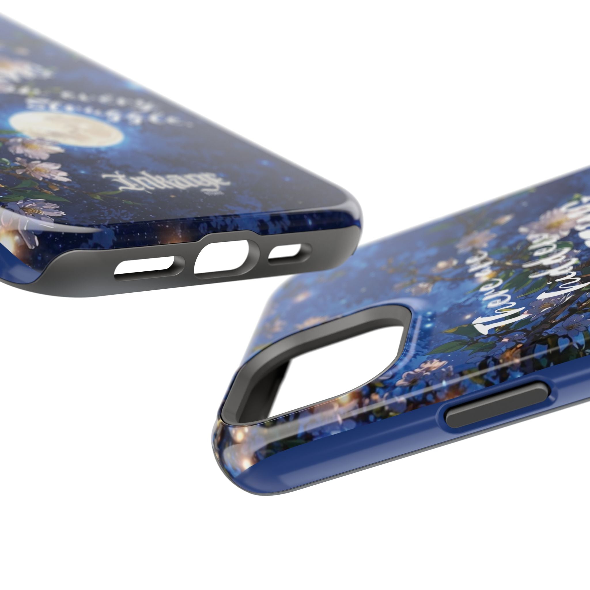 “Moonlit Blessing” Magnetic Phone Cases (Quote)