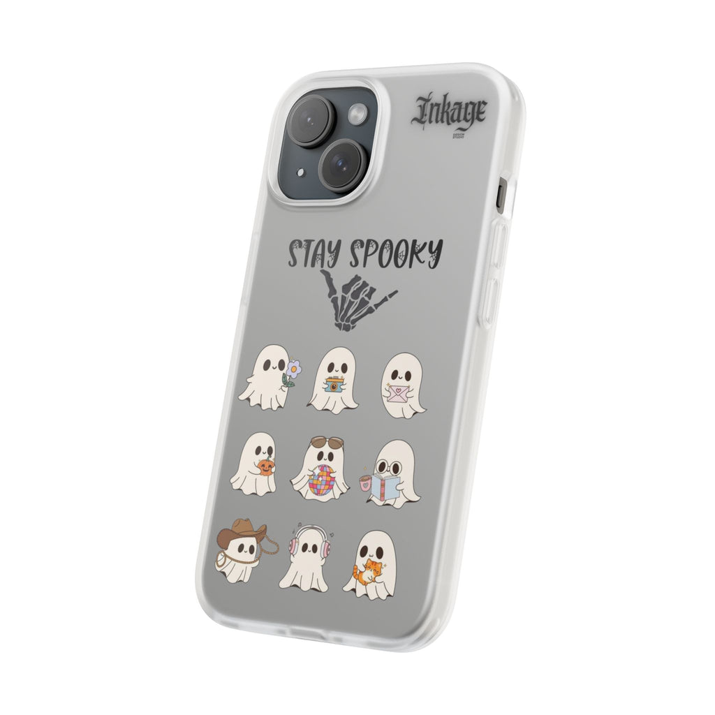 Stay Spooky Clear Phone Cases (Season)