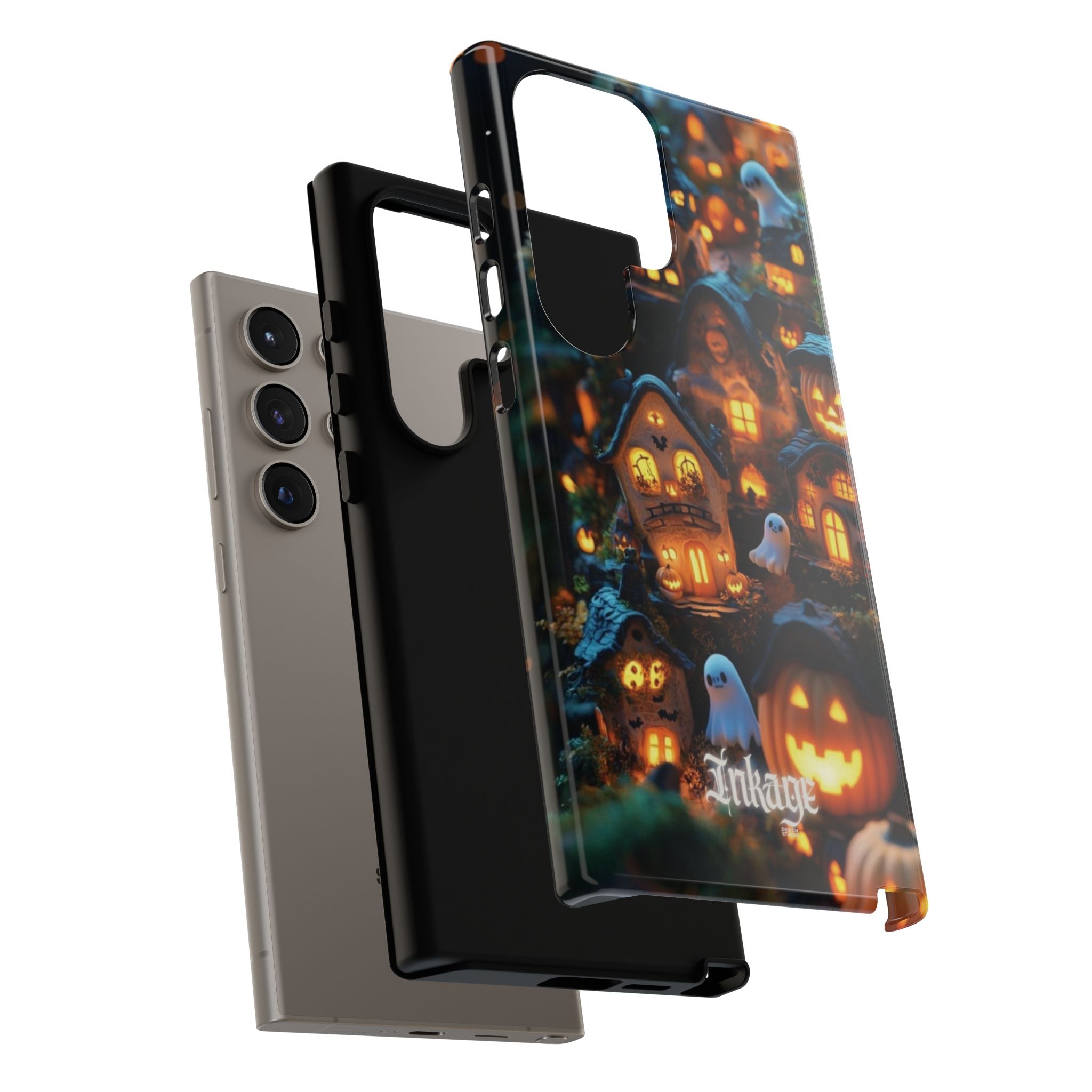 Spooky Pumpkin Village Tough Phone Cases (Season)