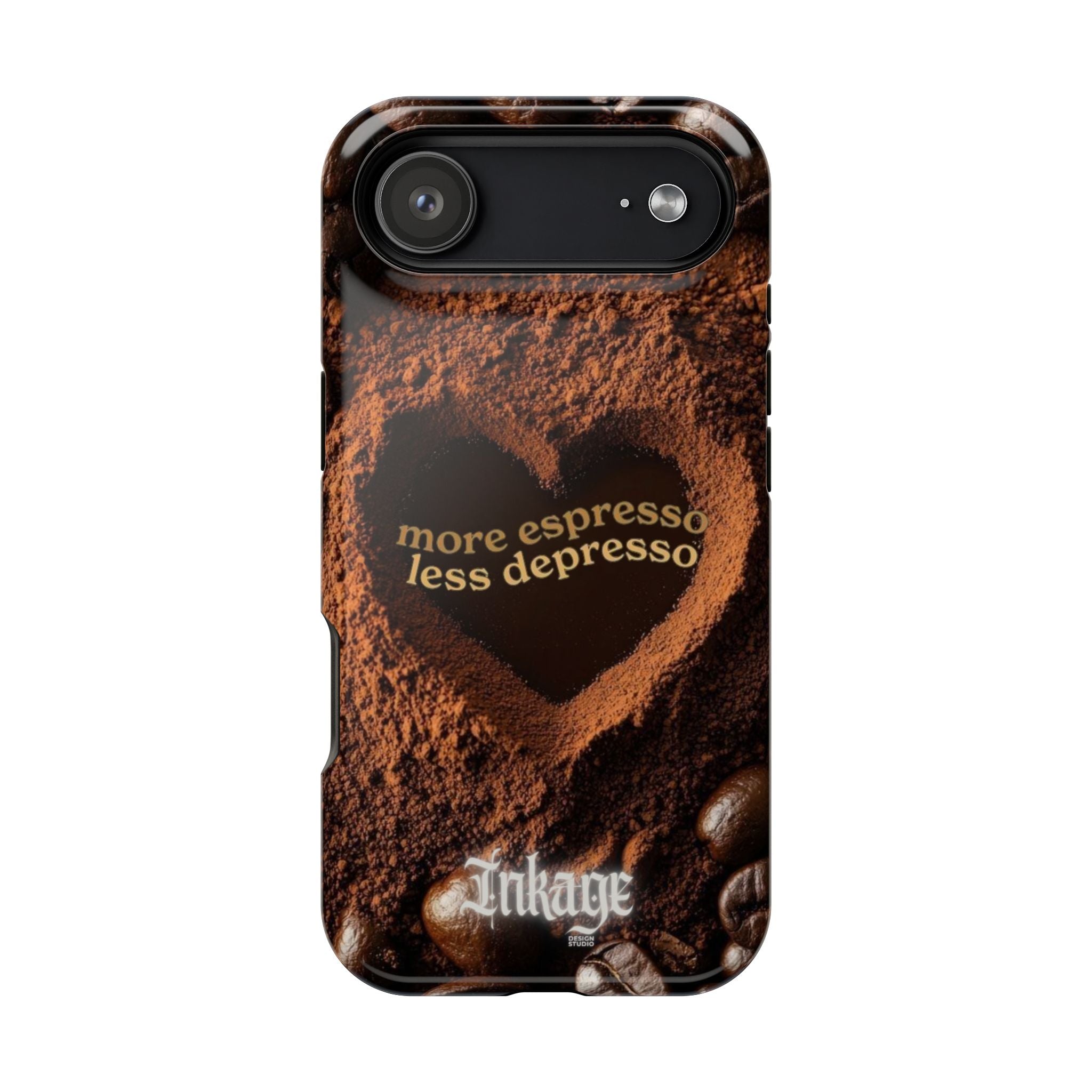 "More Espresso Less Depresso" Quote Magnetic Phone Cases