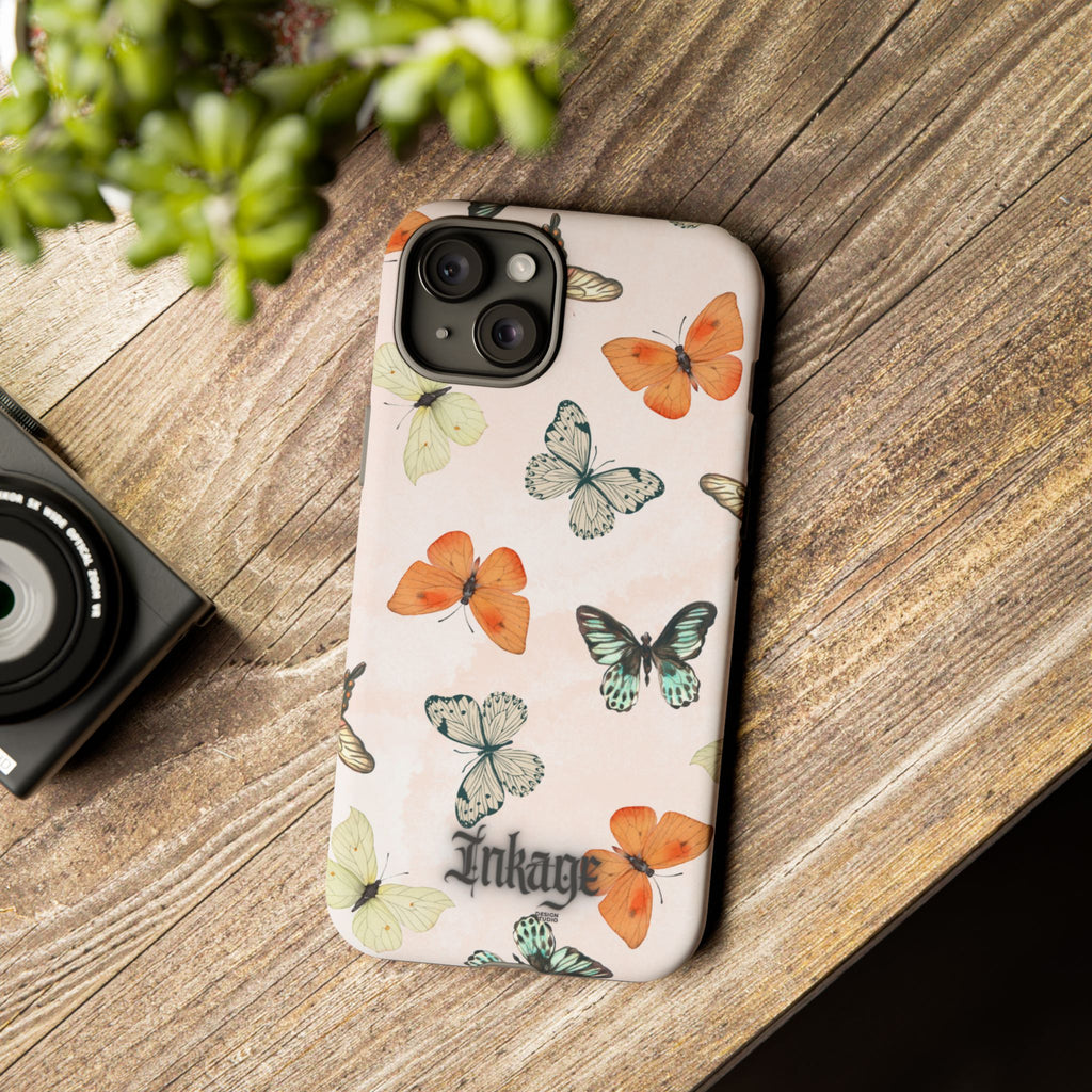 Color Butterfly Tough Phone Case