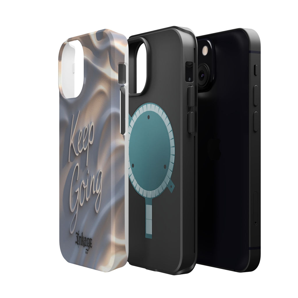 "Keep Going" Magnetic Phone Cases (Quote)