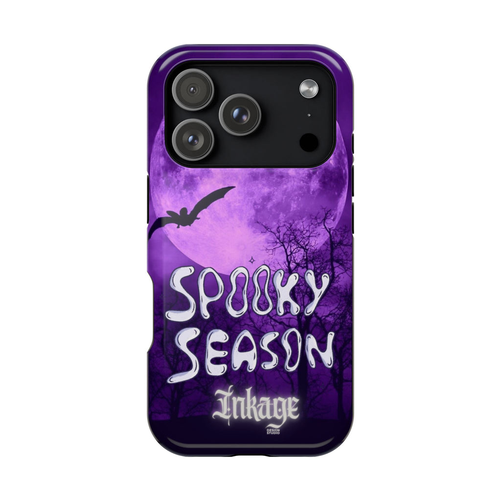 Purple Spooky Season Magnetic Phone Cases (Season)