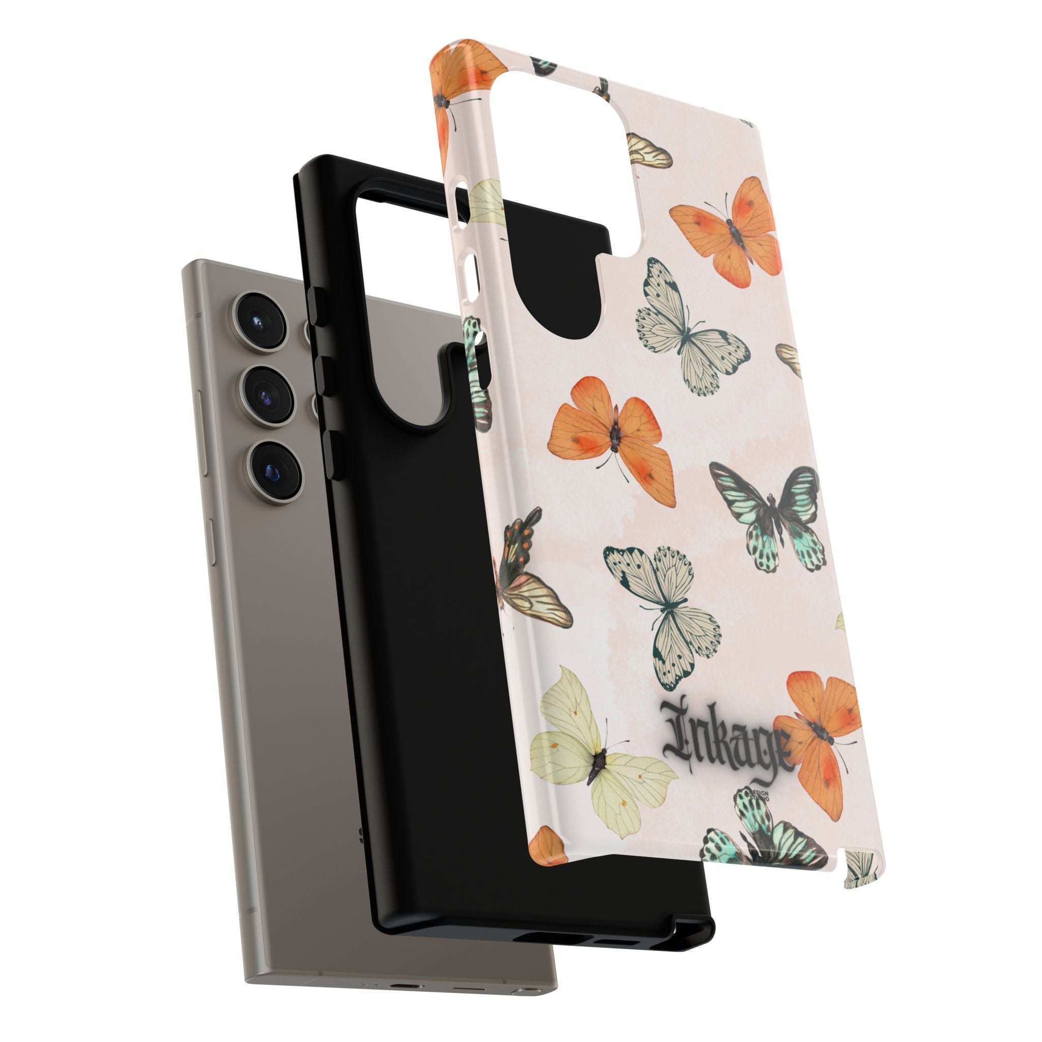 Color Butterfly Tough Phone Case