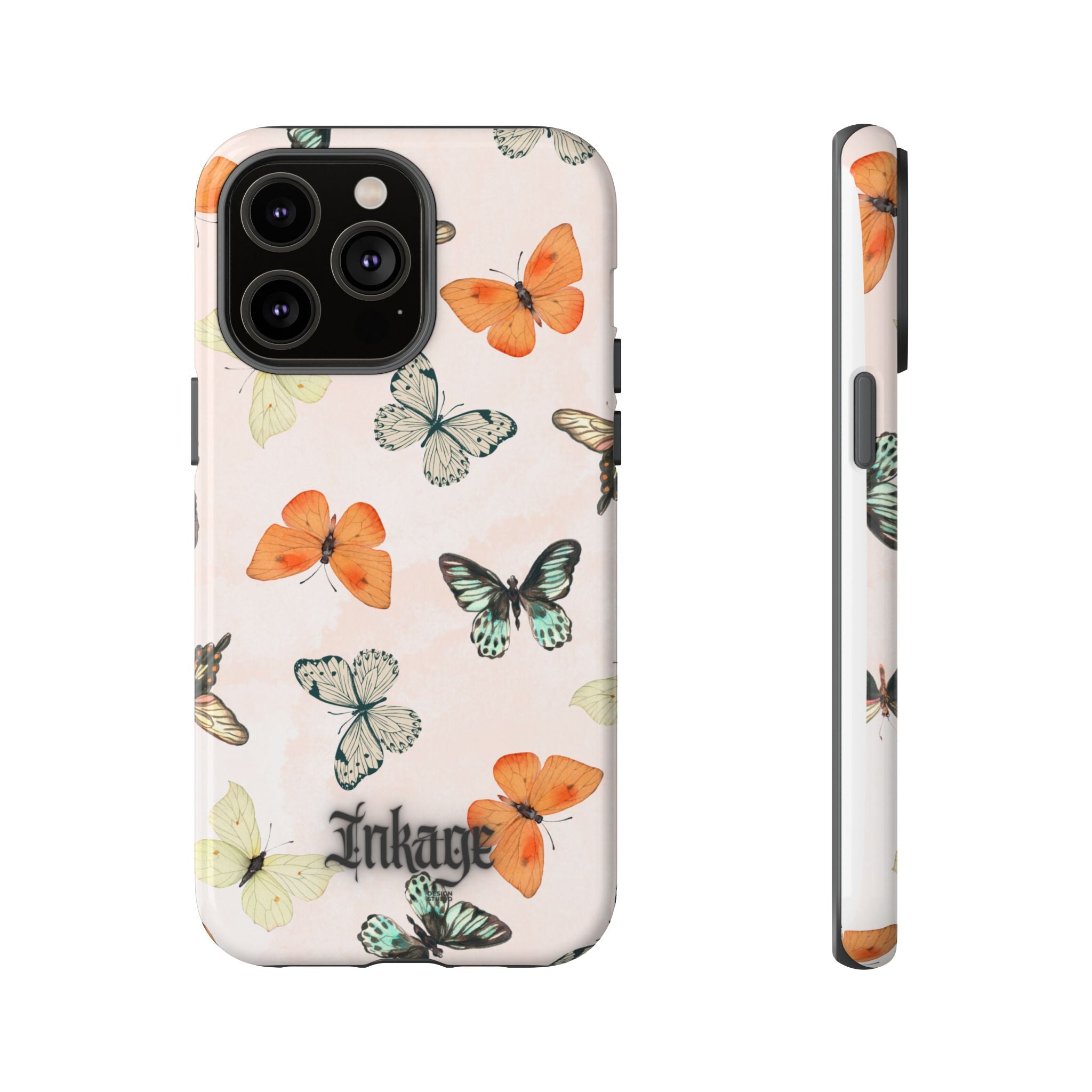 Color Butterfly Tough Phone Case (Minimal)