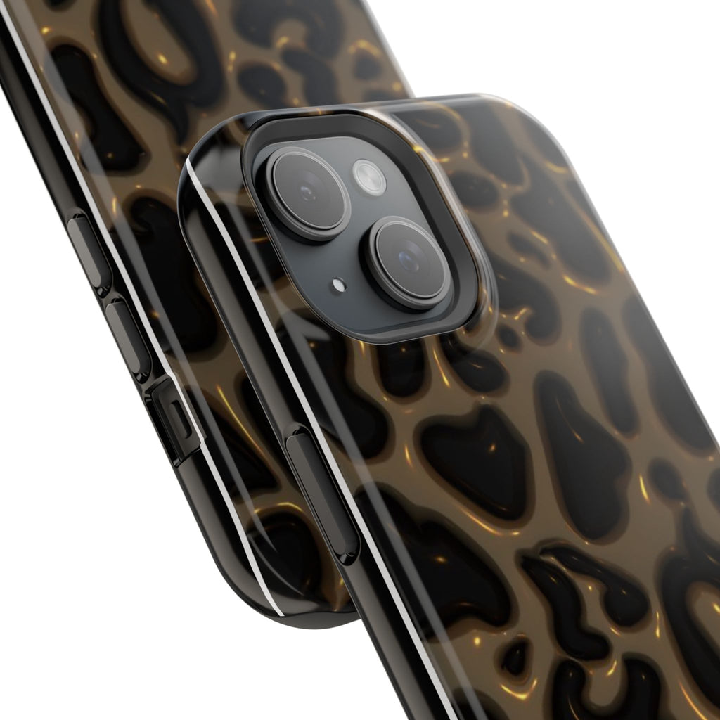 Leopard Print Magnetic Phone Cases (Minimal)