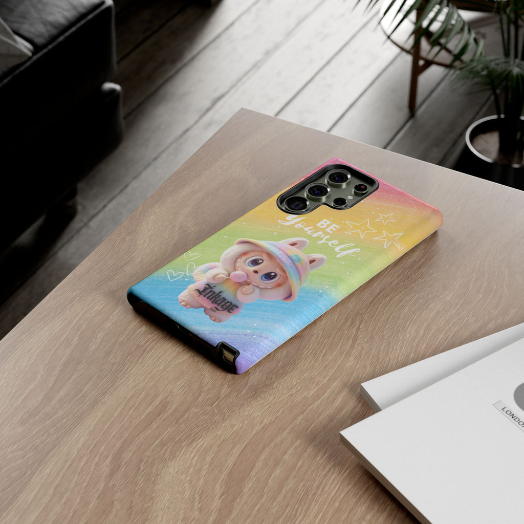 "Be Yourself" Quote Tough Phone Cases (Animation)