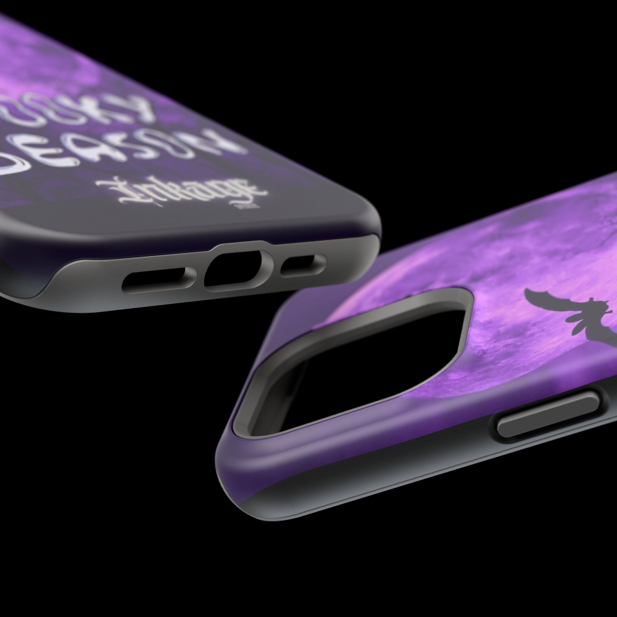 Purple Spooky Season Magnetic Phone Cases (Season)