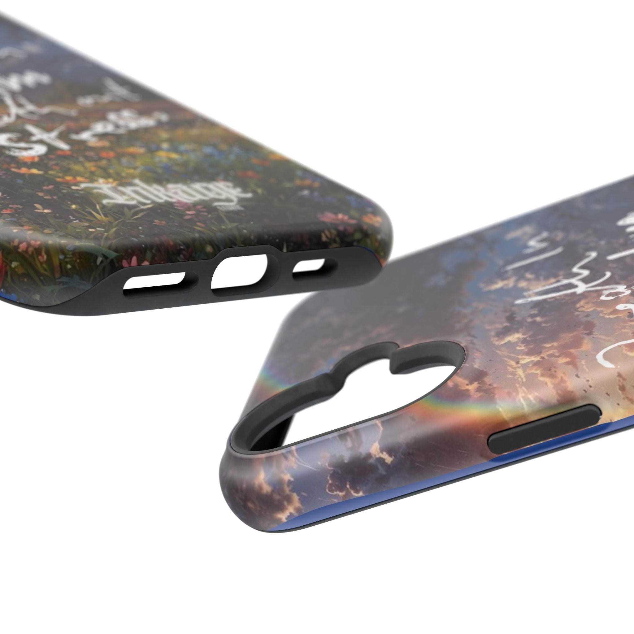 "Breath in Calm Breath out Stress" Quote Magnetic Phone Cases